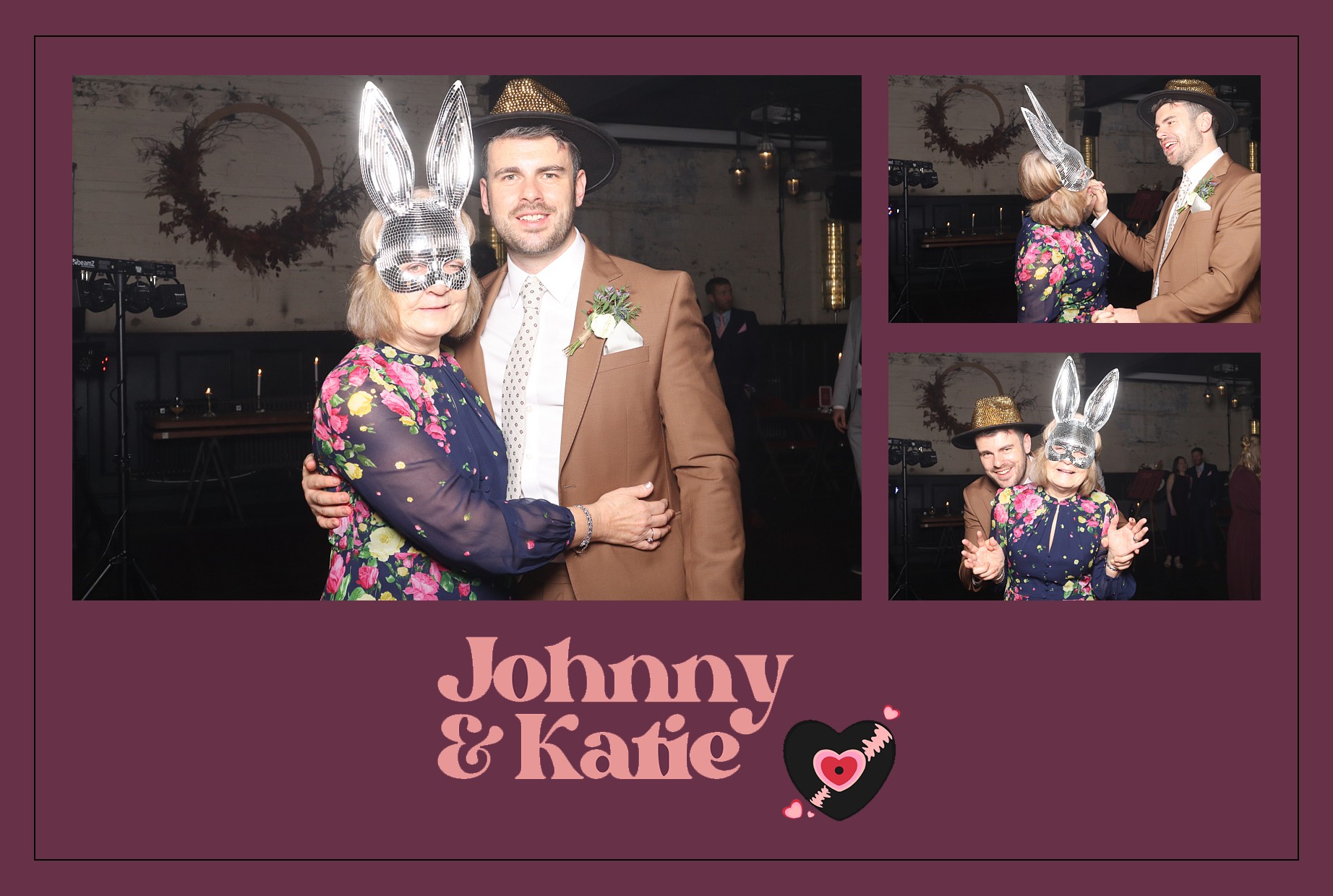 Johnny and Katie | View more photos from the event at gallery.blissbooth.co.uk/u/BlissBooth/Johnny-and-Katie-0