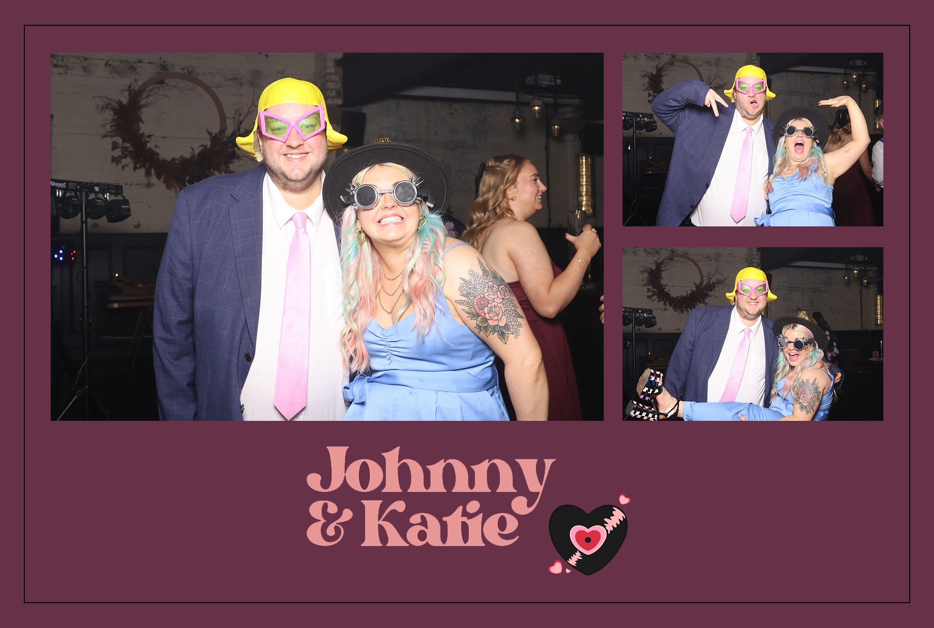 Johnny and Katie | View more photos from the event at gallery.blissbooth.co.uk/u/BlissBooth/Johnny-and-Katie