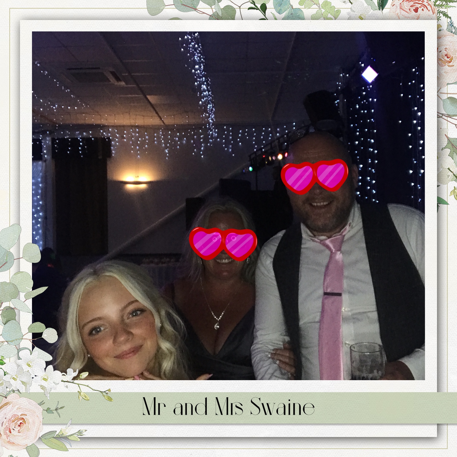 Mr and Mrs Swaine | View more photos from the event at gallery.blissbooth.co.uk/u/BlissBooth/Mr-and-Mrs-Swaine