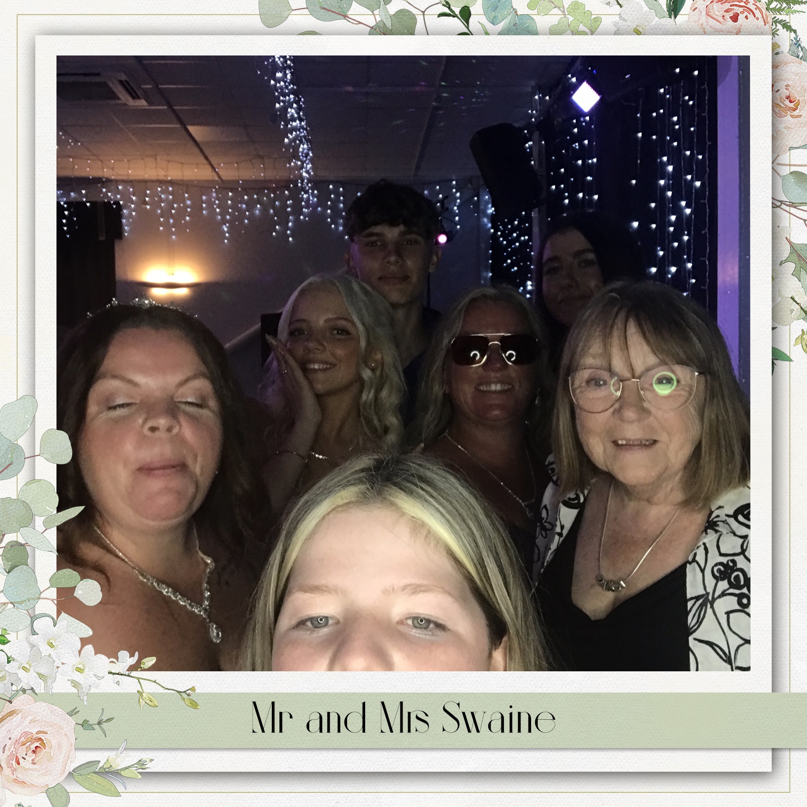 Mr and Mrs Swaine | View more photos from the event at gallery.blissbooth.co.uk/u/BlissBooth/Mr-and-Mrs-Swaine