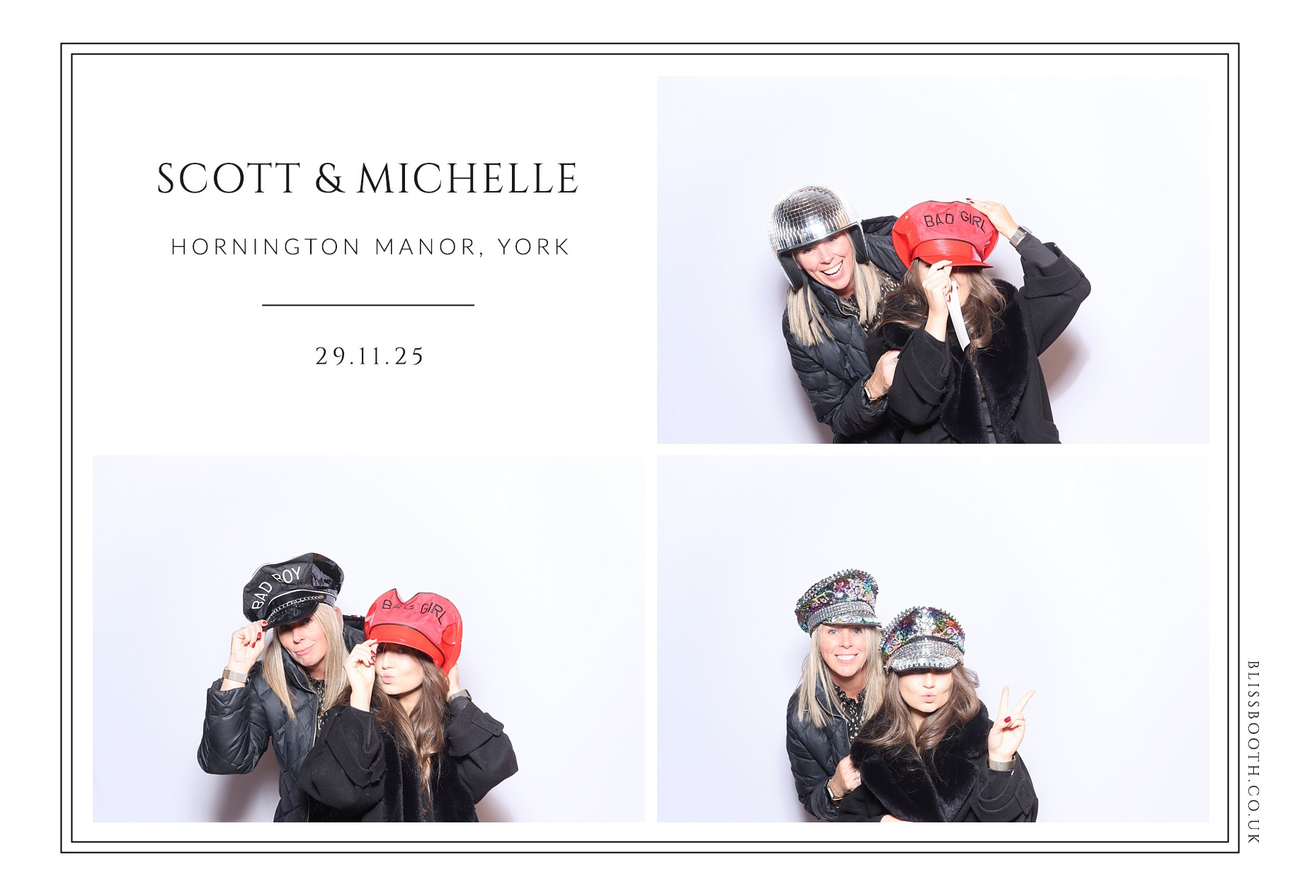 Scott and Michelle | View more photos from the event at gallery.blissbooth.co.uk/u/BlissBooth/Scott-and-Michelle