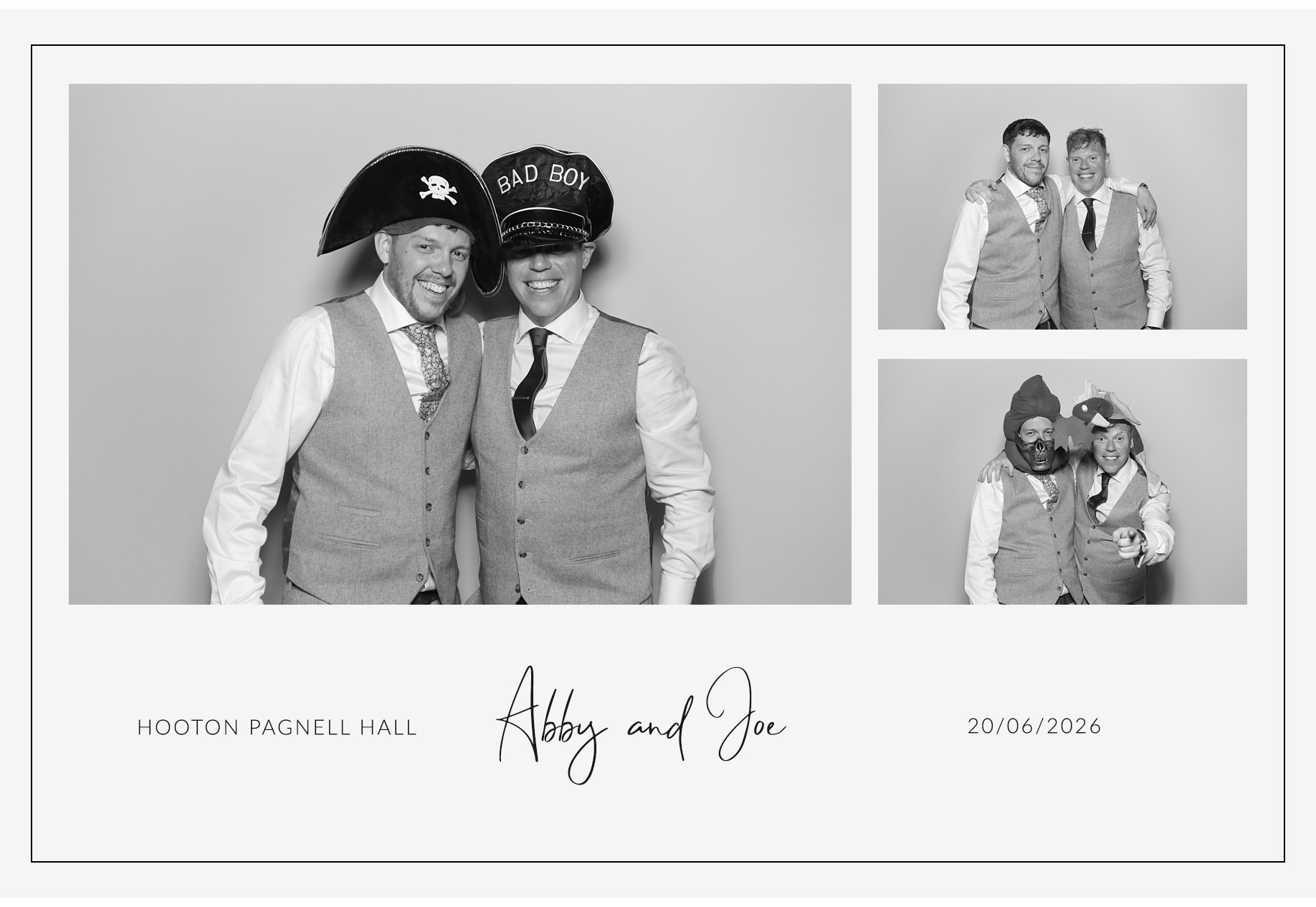Abby and Joe | View more photos from the event at gallery.blissbooth.co.uk/u/BlissBooth/Abby-and-Joe