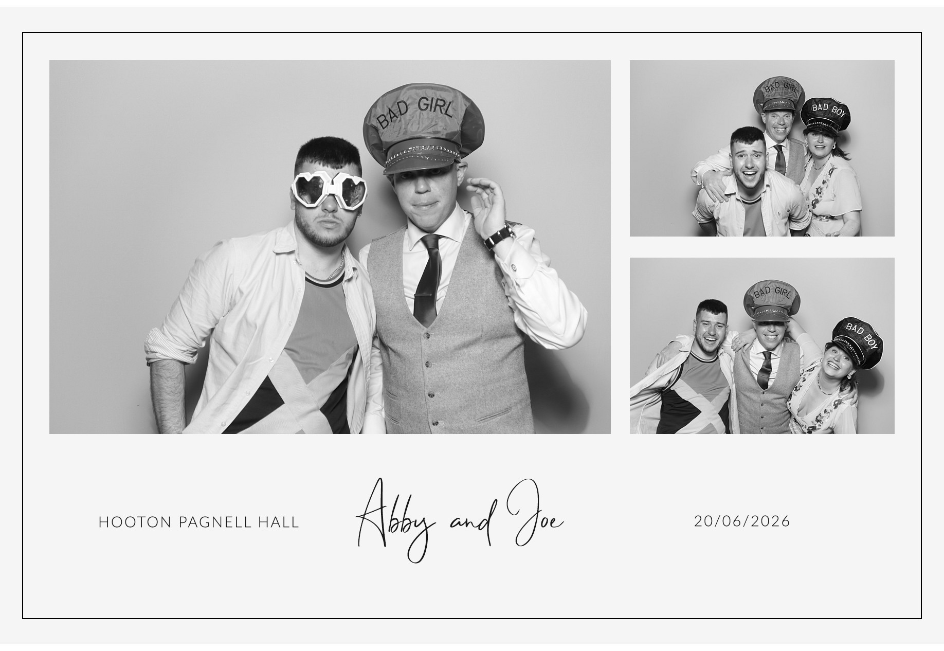 Abby and Joe | View more photos from the event at gallery.blissbooth.co.uk/u/BlissBooth/Abby-and-Joe