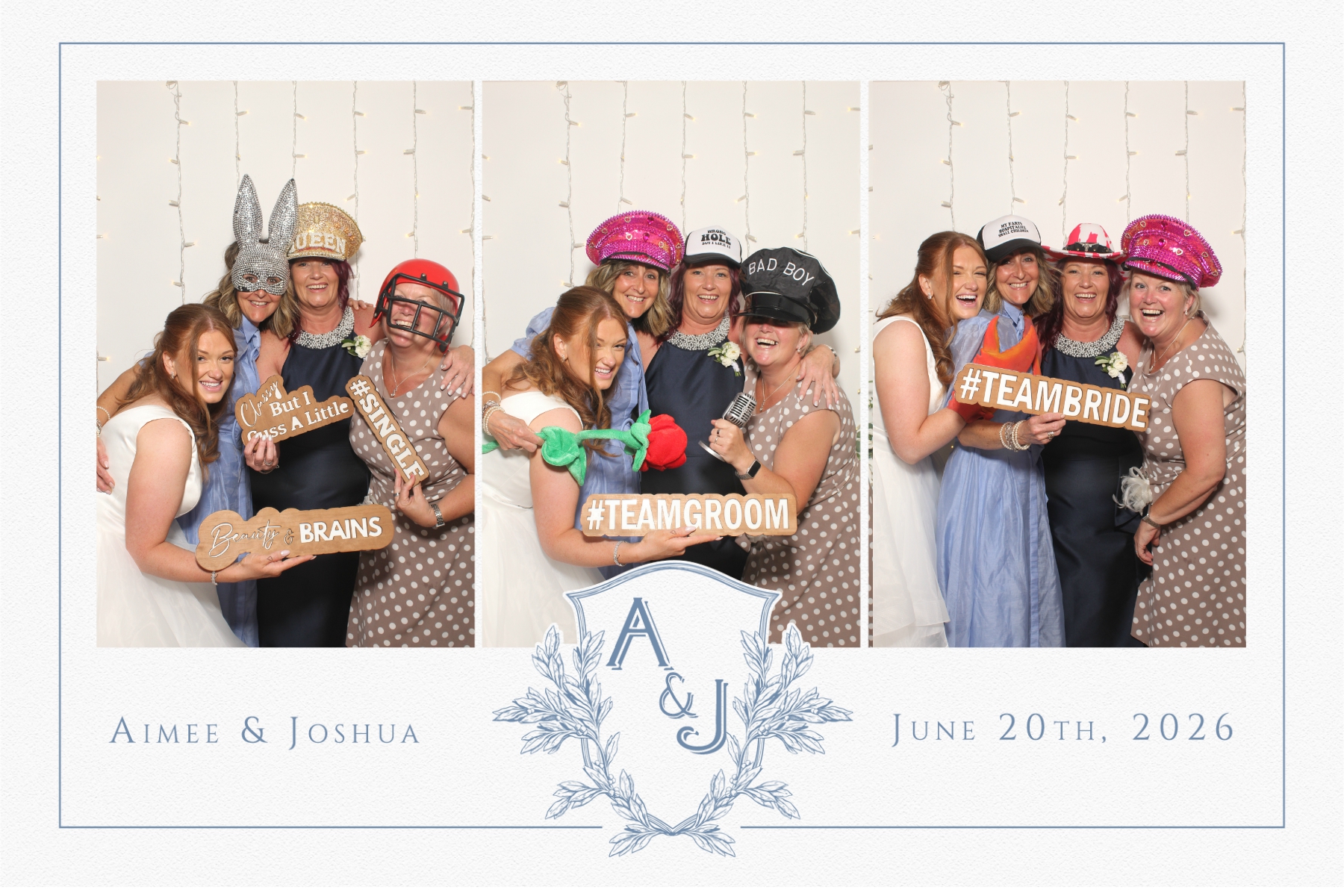 Aimee and Joshua | View more photos from the event at gallery.blissbooth.co.uk/u/BlissBooth/Aimee-and-Joshua