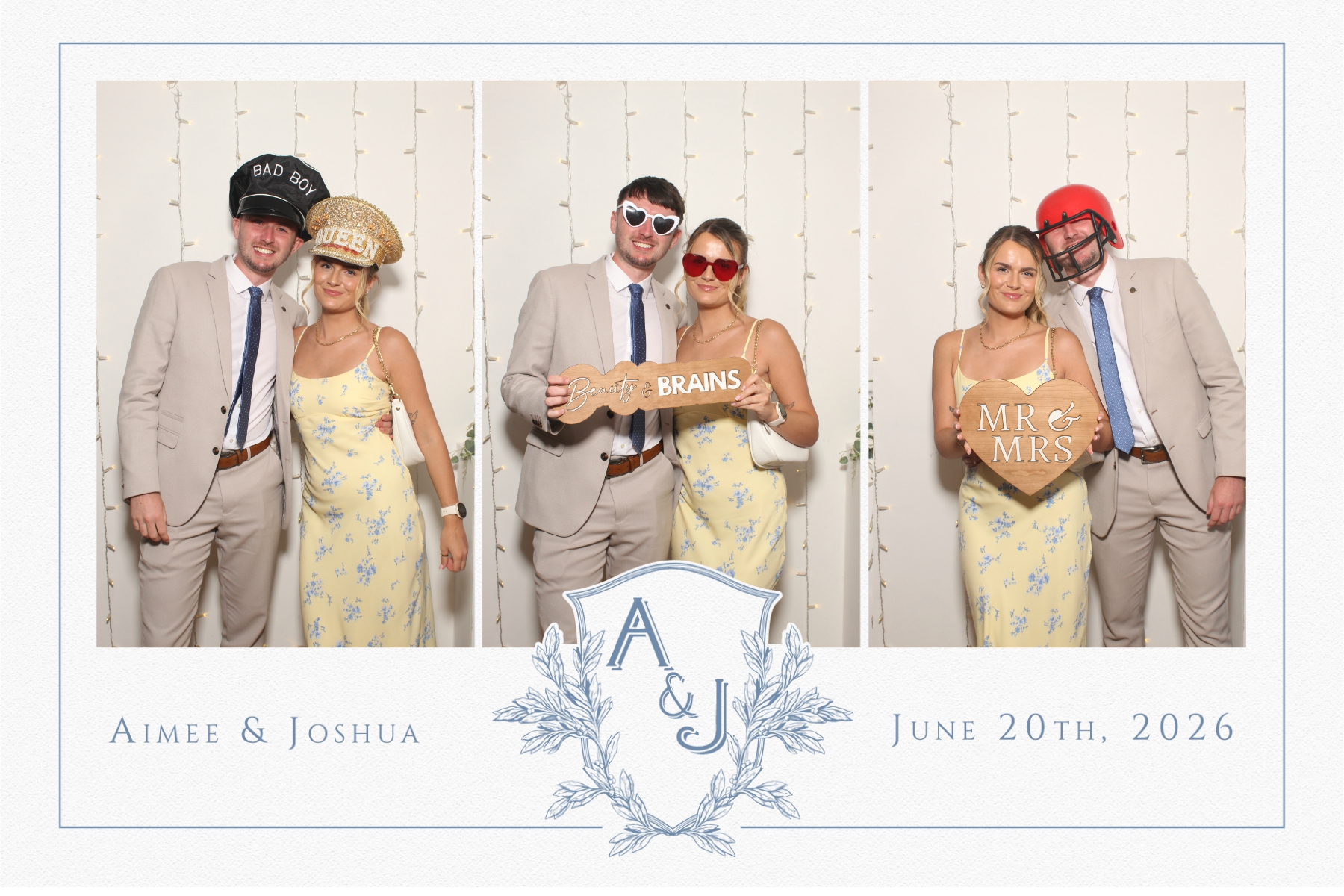 Aimee and Joshua | View more photos from the event at gallery.blissbooth.co.uk/u/BlissBooth/Aimee-and-Joshua