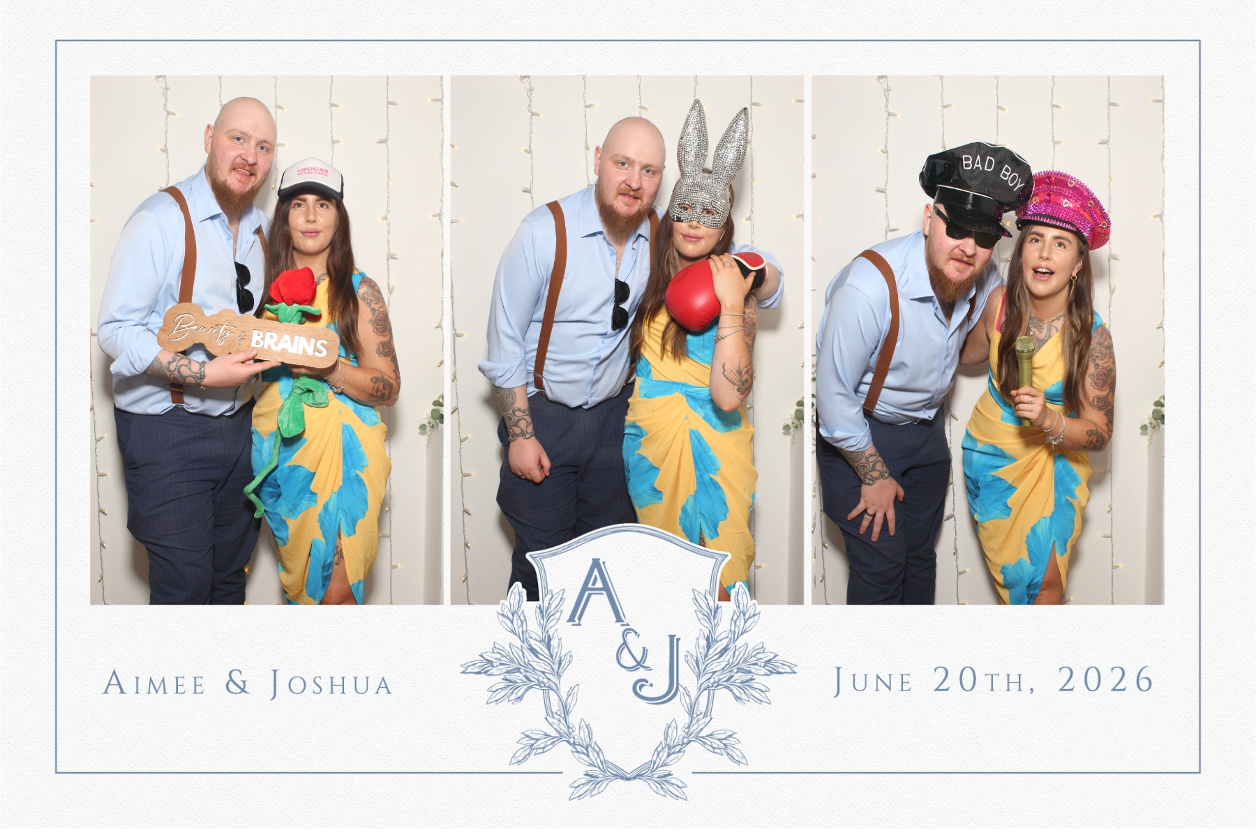 Aimee and Joshua | View more photos from the event at gallery.blissbooth.co.uk/u/BlissBooth/Aimee-and-Joshua