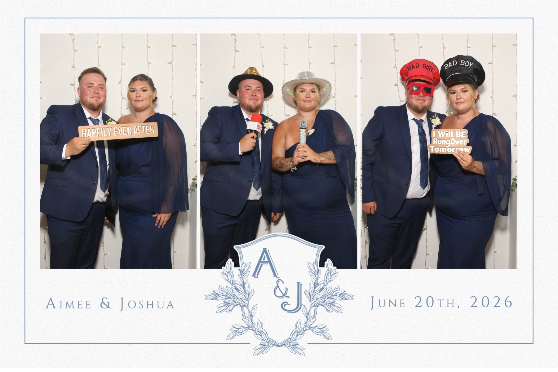 Aimee and Joshua | View more photos from the event at gallery.blissbooth.co.uk/u/BlissBooth/Aimee-and-Joshua