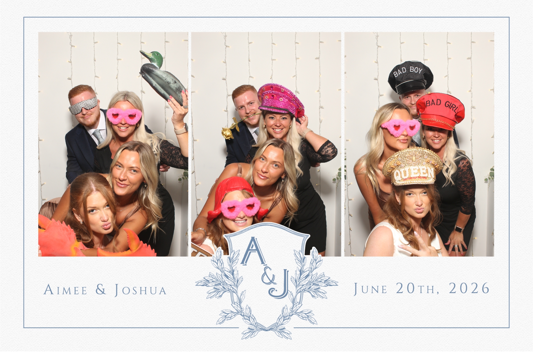 Aimee and Joshua | View more photos from the event at gallery.blissbooth.co.uk/u/BlissBooth/Aimee-and-Joshua