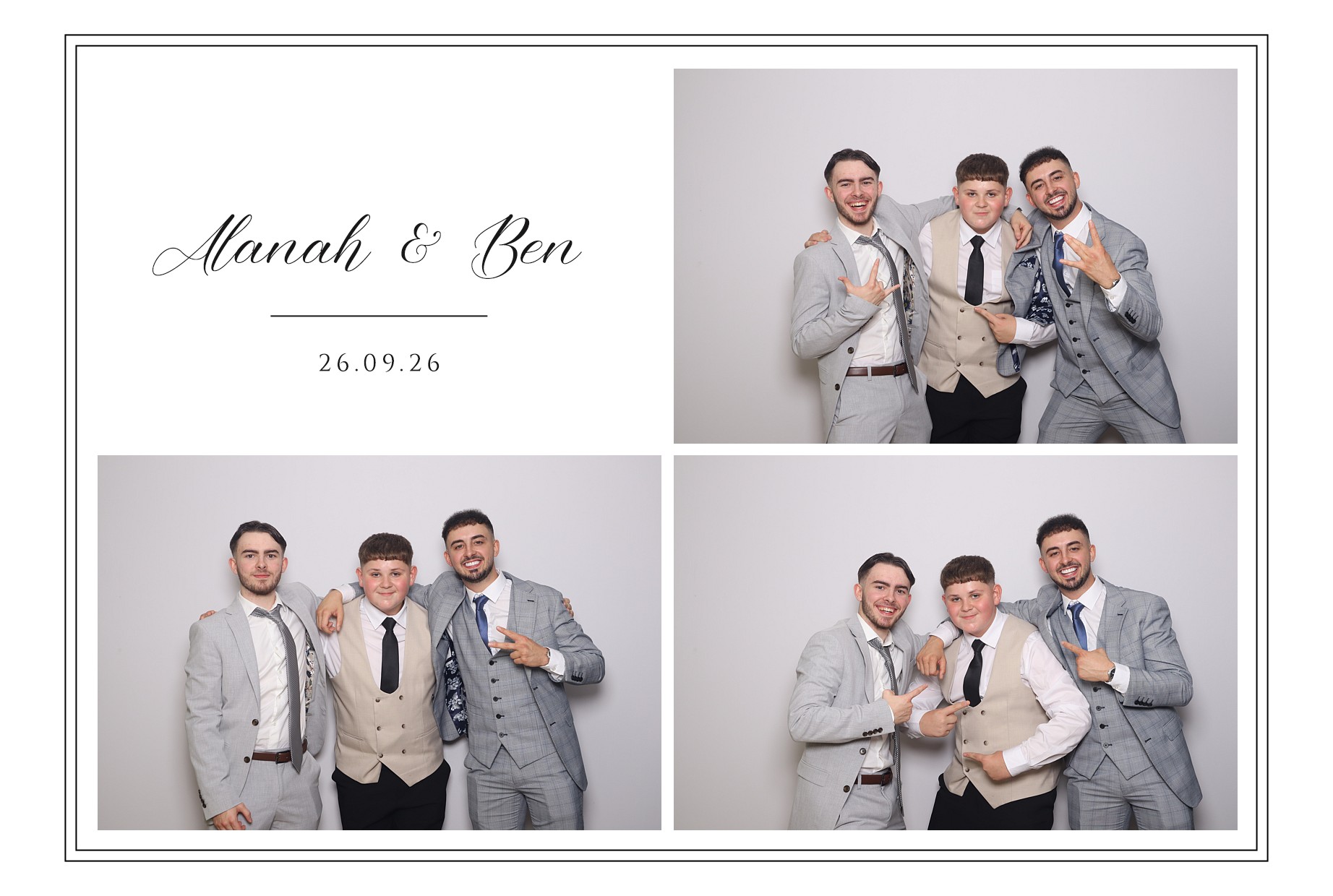Alanah & Ben | View more photos from the event at gallery.blissbooth.co.uk/u/BlissBooth/Alanah-Ben