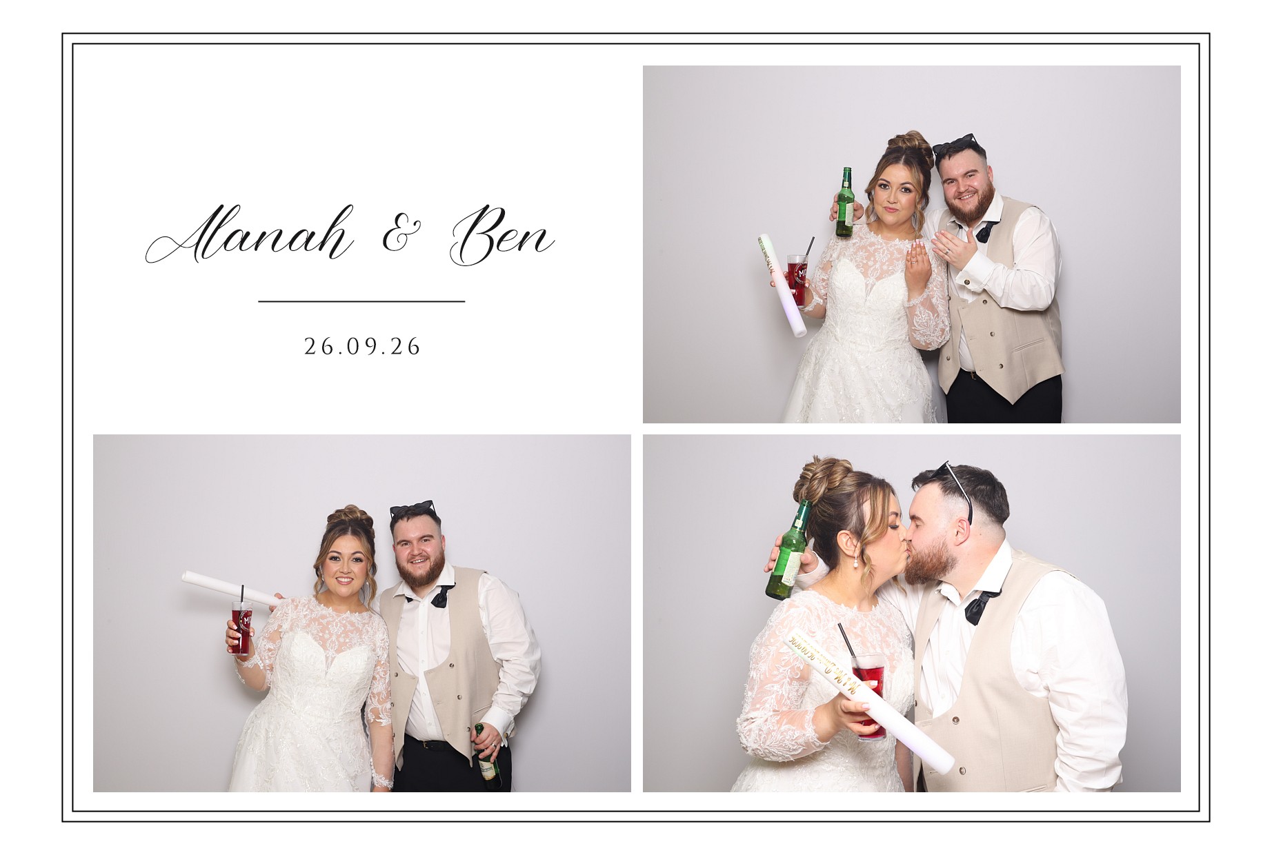 Alanah & Ben | View more photos from the event at gallery.blissbooth.co.uk/u/BlissBooth/Alanah-Ben