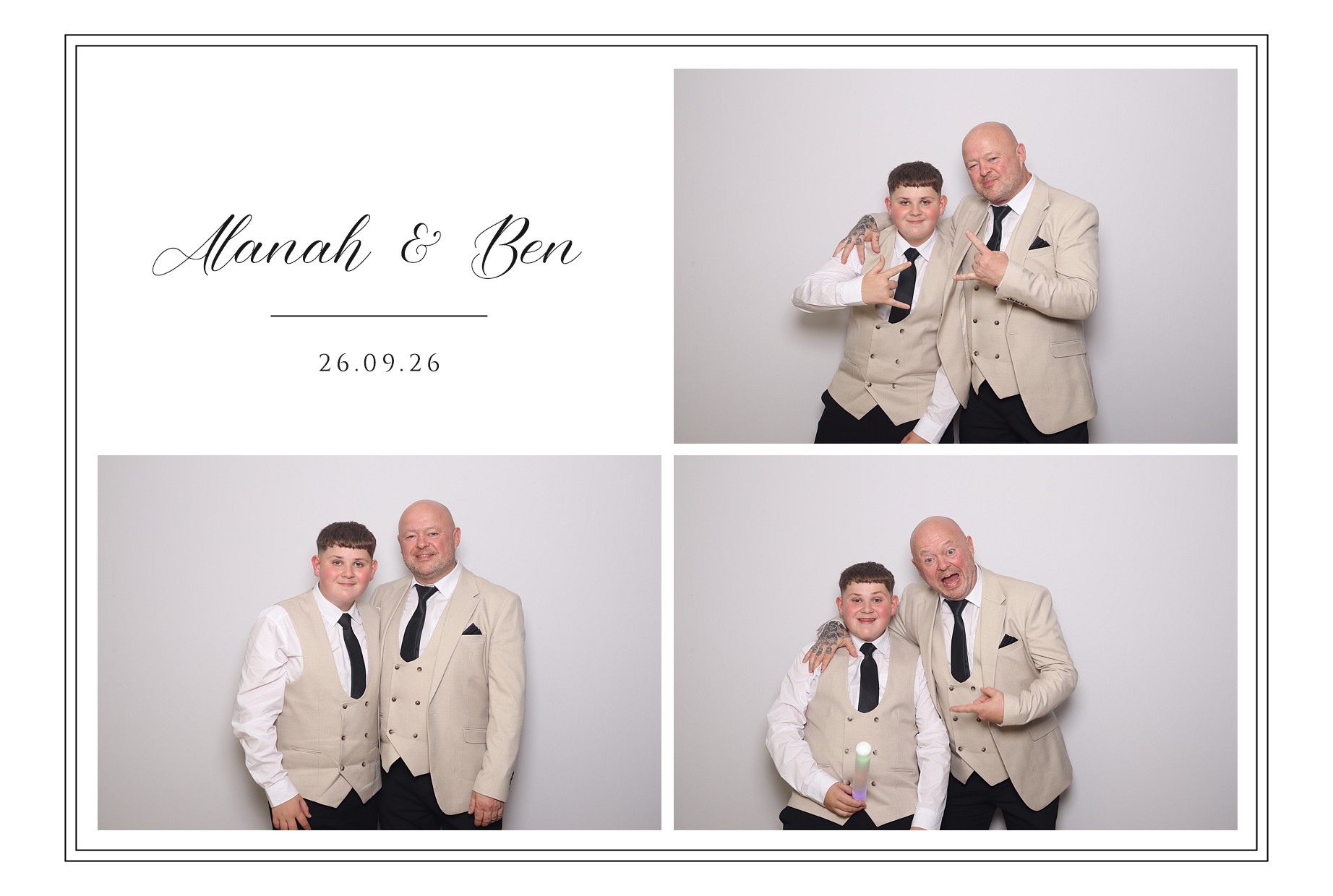 Alanah & Ben | View more photos from the event at gallery.blissbooth.co.uk/u/BlissBooth/Alanah-Ben