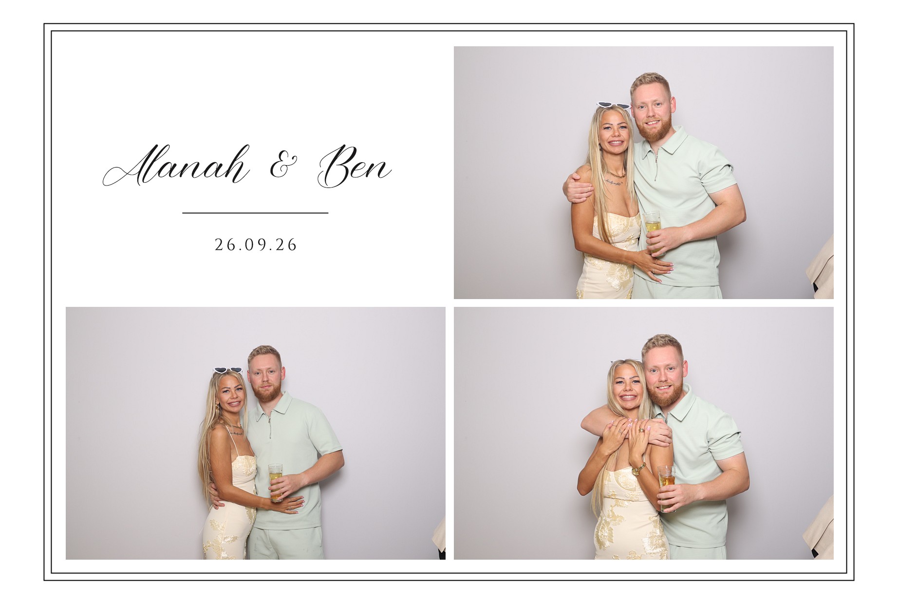 Alanah & Ben | View more photos from the event at gallery.blissbooth.co.uk/u/BlissBooth/Alanah-Ben