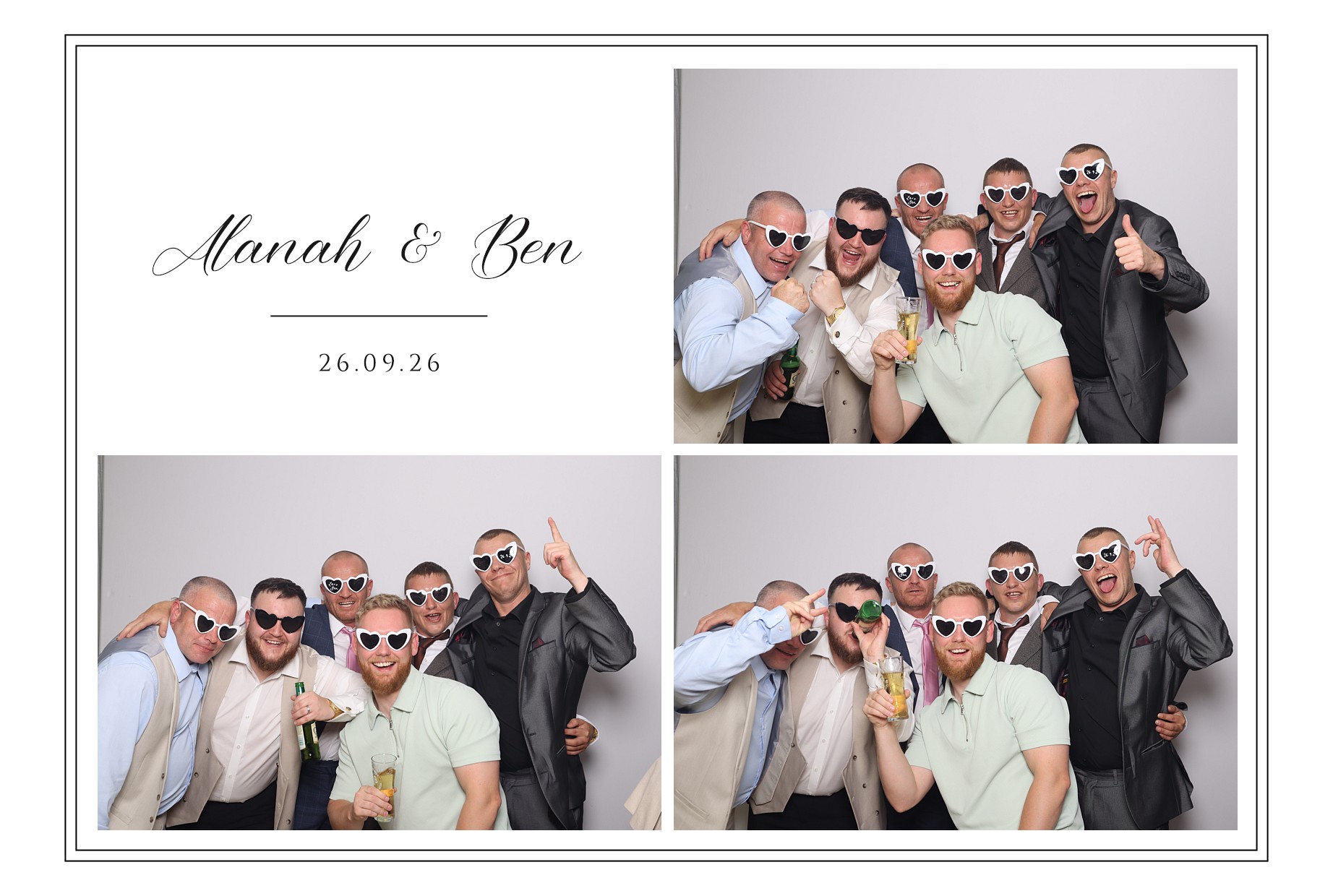 Alanah & Ben | View more photos from the event at gallery.blissbooth.co.uk/u/BlissBooth/Alanah-Ben