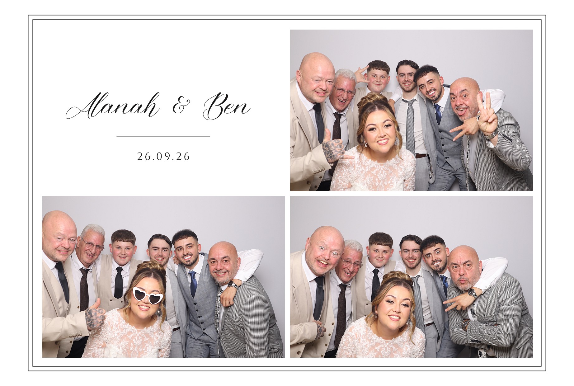Alanah & Ben | View more photos from the event at gallery.blissbooth.co.uk/u/BlissBooth/Alanah-Ben