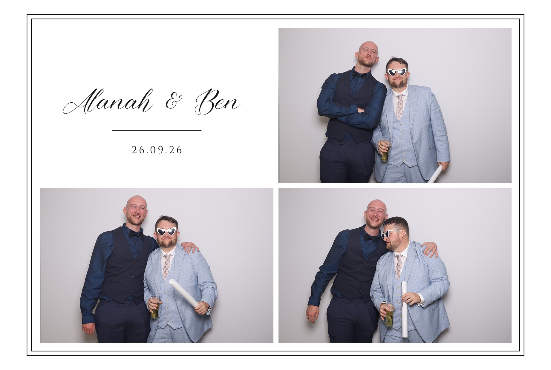 Alanah & Ben | View more photos from the event at gallery.blissbooth.co.uk/u/BlissBooth/Alanah-Ben