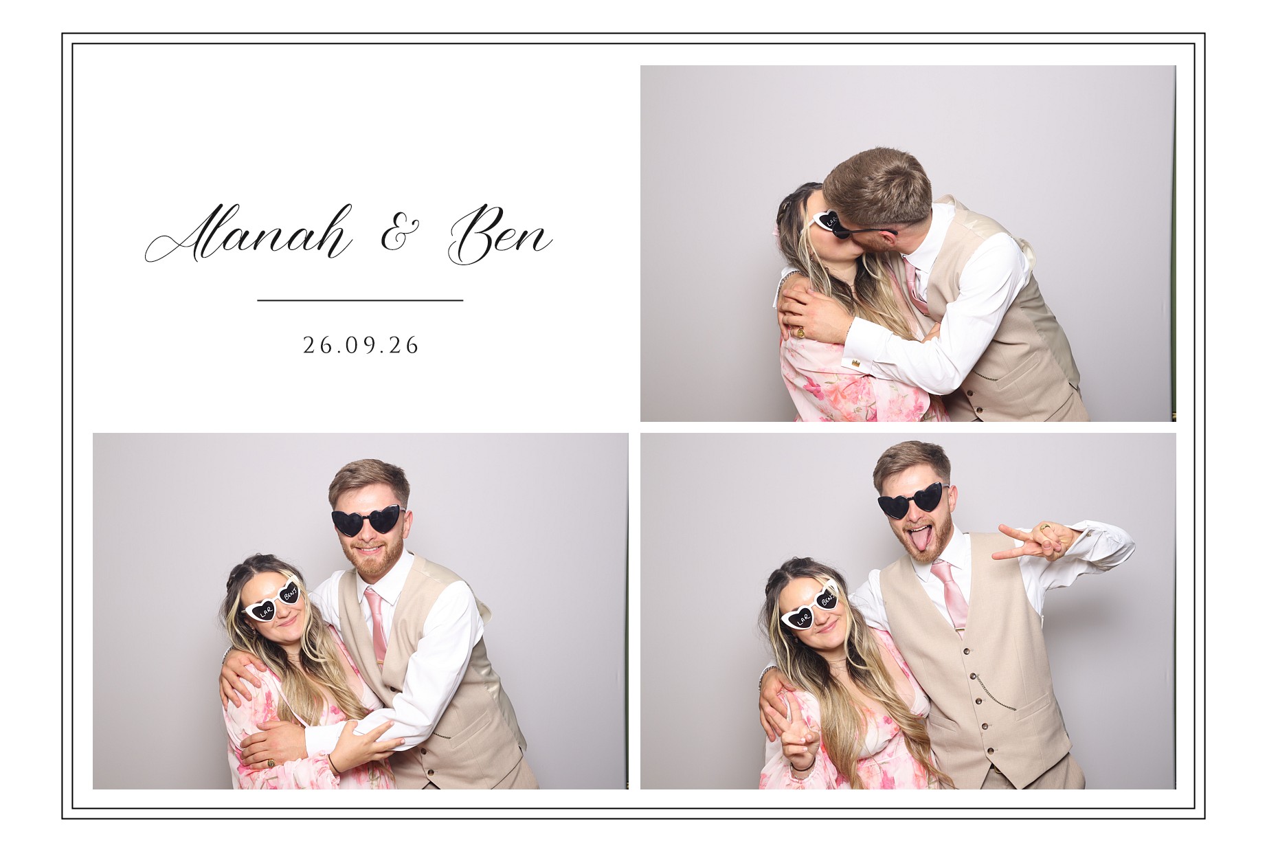 Alanah & Ben | View more photos from the event at gallery.blissbooth.co.uk/u/BlissBooth/Alanah-Ben