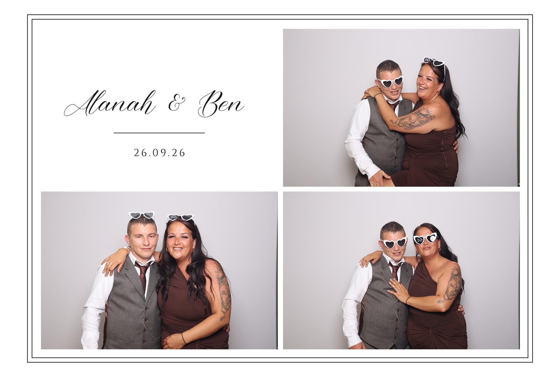 Alanah & Ben | View more photos from the event at gallery.blissbooth.co.uk/u/BlissBooth/Alanah-Ben