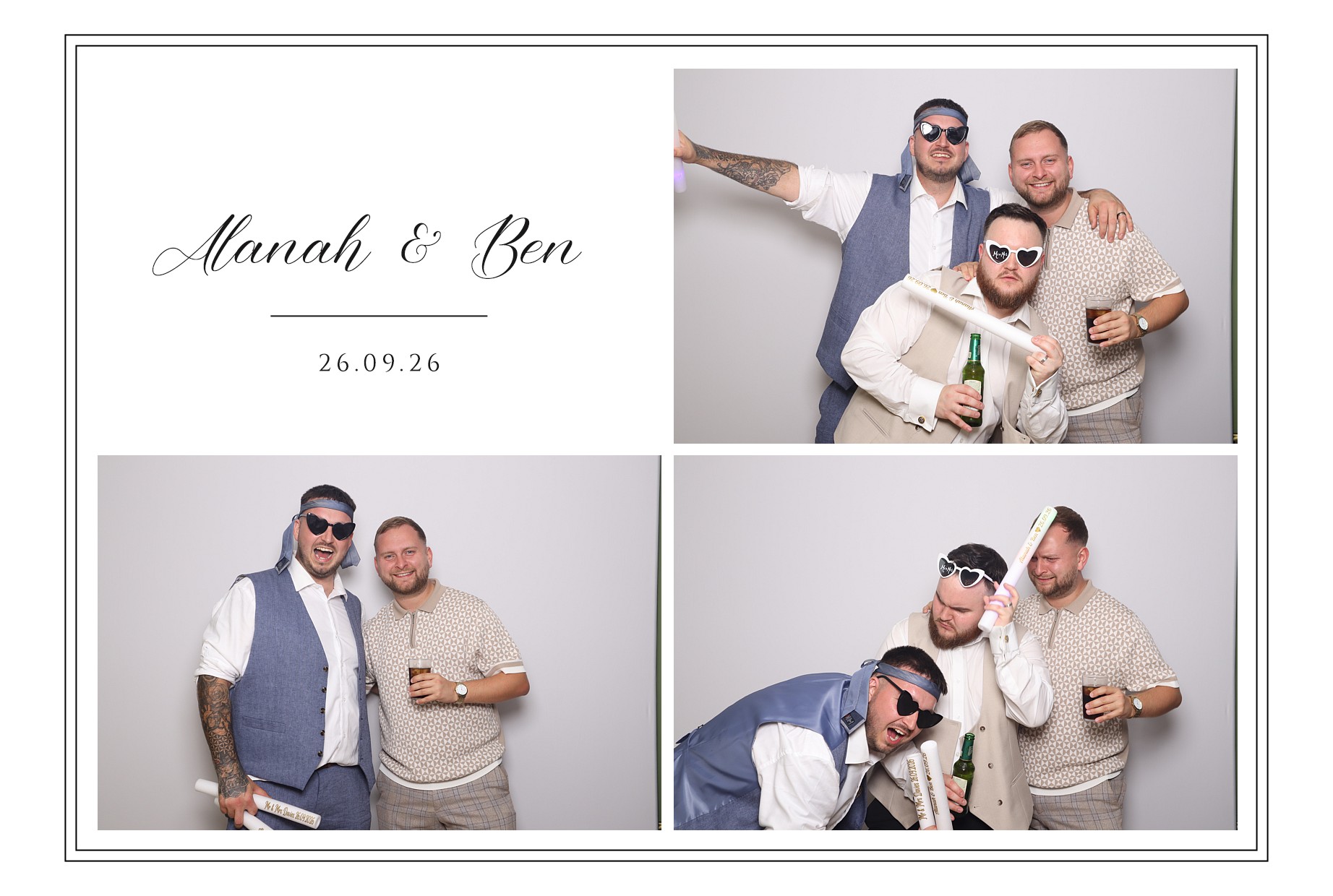 Alanah & Ben | View more photos from the event at gallery.blissbooth.co.uk/u/BlissBooth/Alanah-Ben