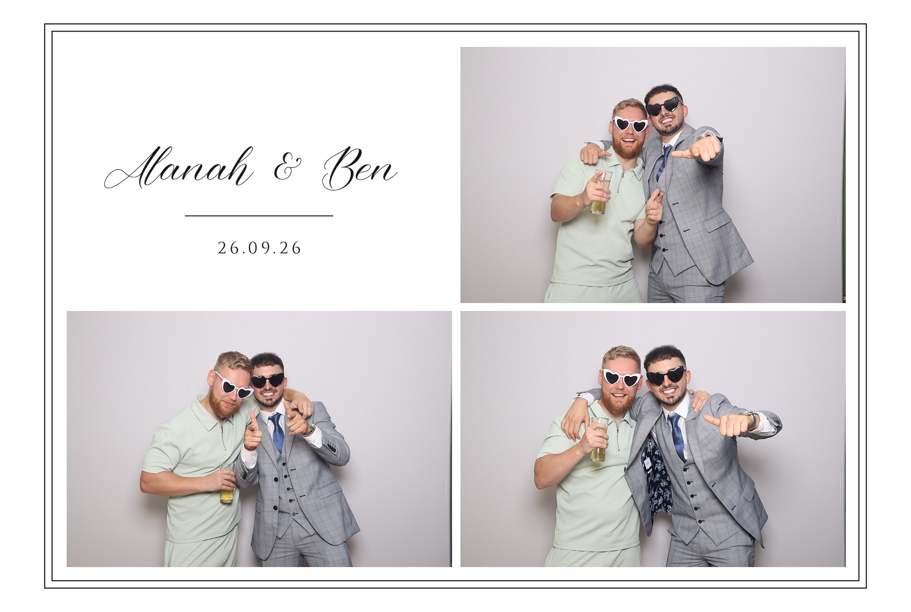 Alanah & Ben | View more photos from the event at gallery.blissbooth.co.uk/u/BlissBooth/Alanah-Ben