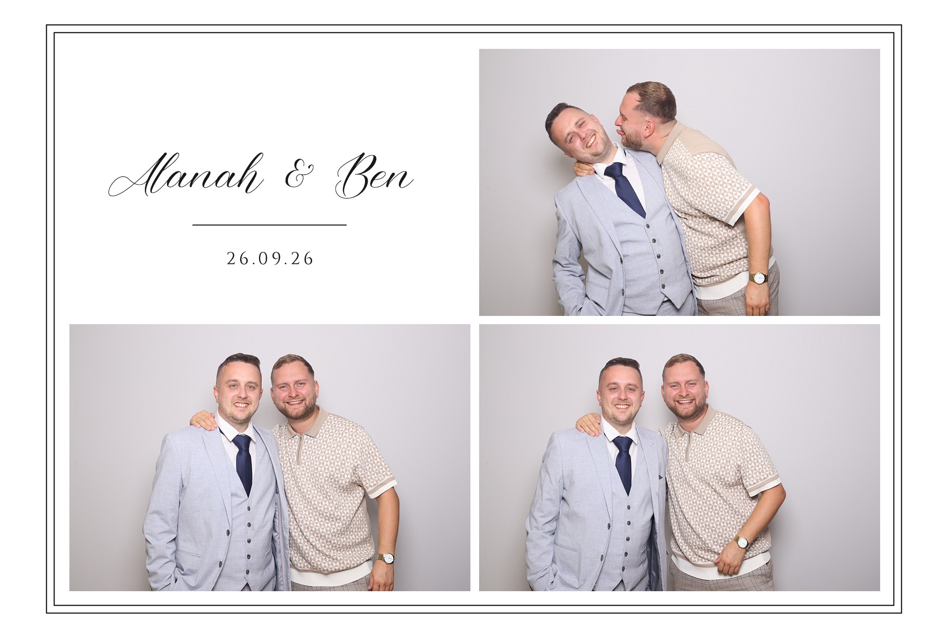 Alanah & Ben | View more photos from the event at gallery.blissbooth.co.uk/u/BlissBooth/Alanah-Ben