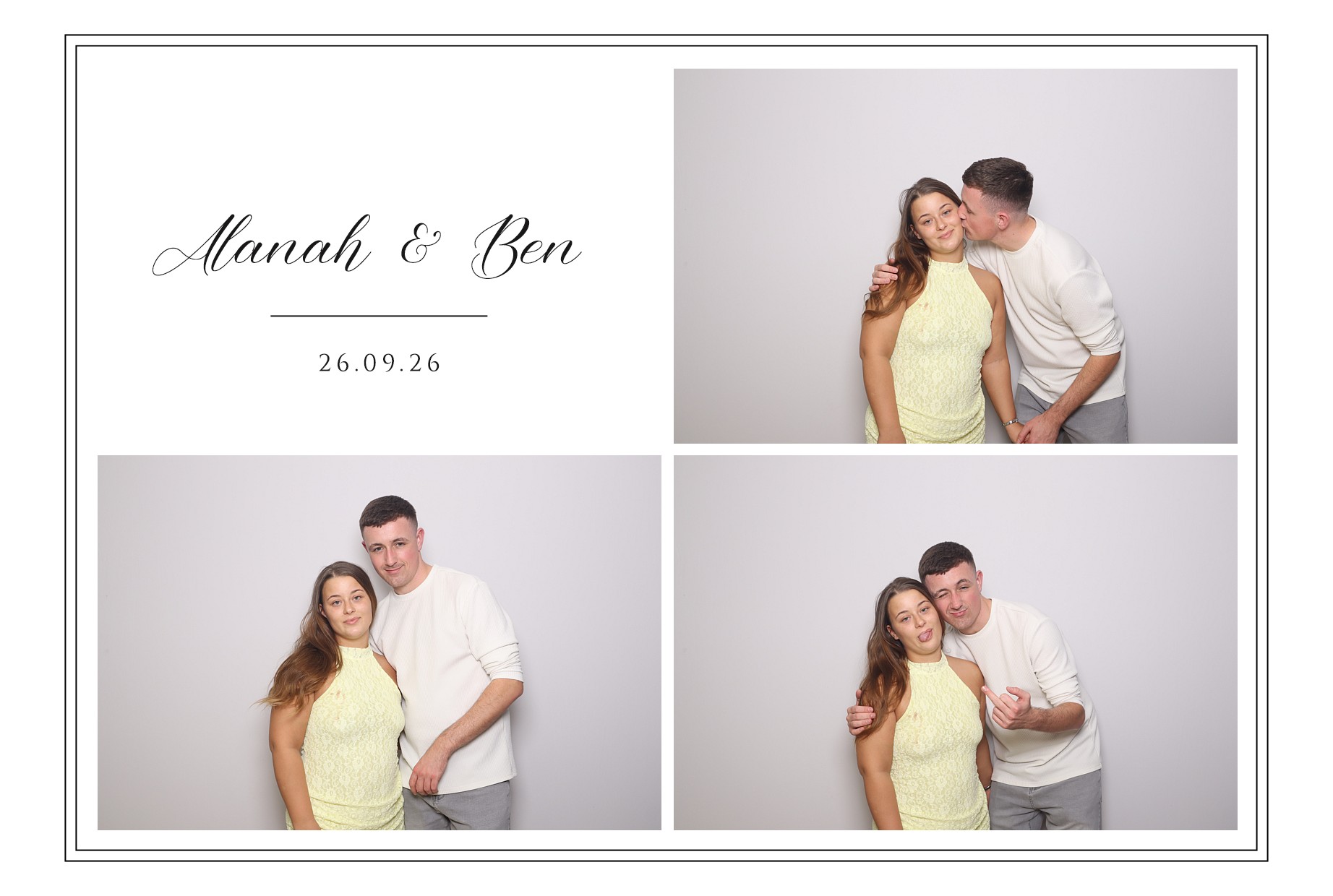 Alanah & Ben | View more photos from the event at gallery.blissbooth.co.uk/u/BlissBooth/Alanah-Ben
