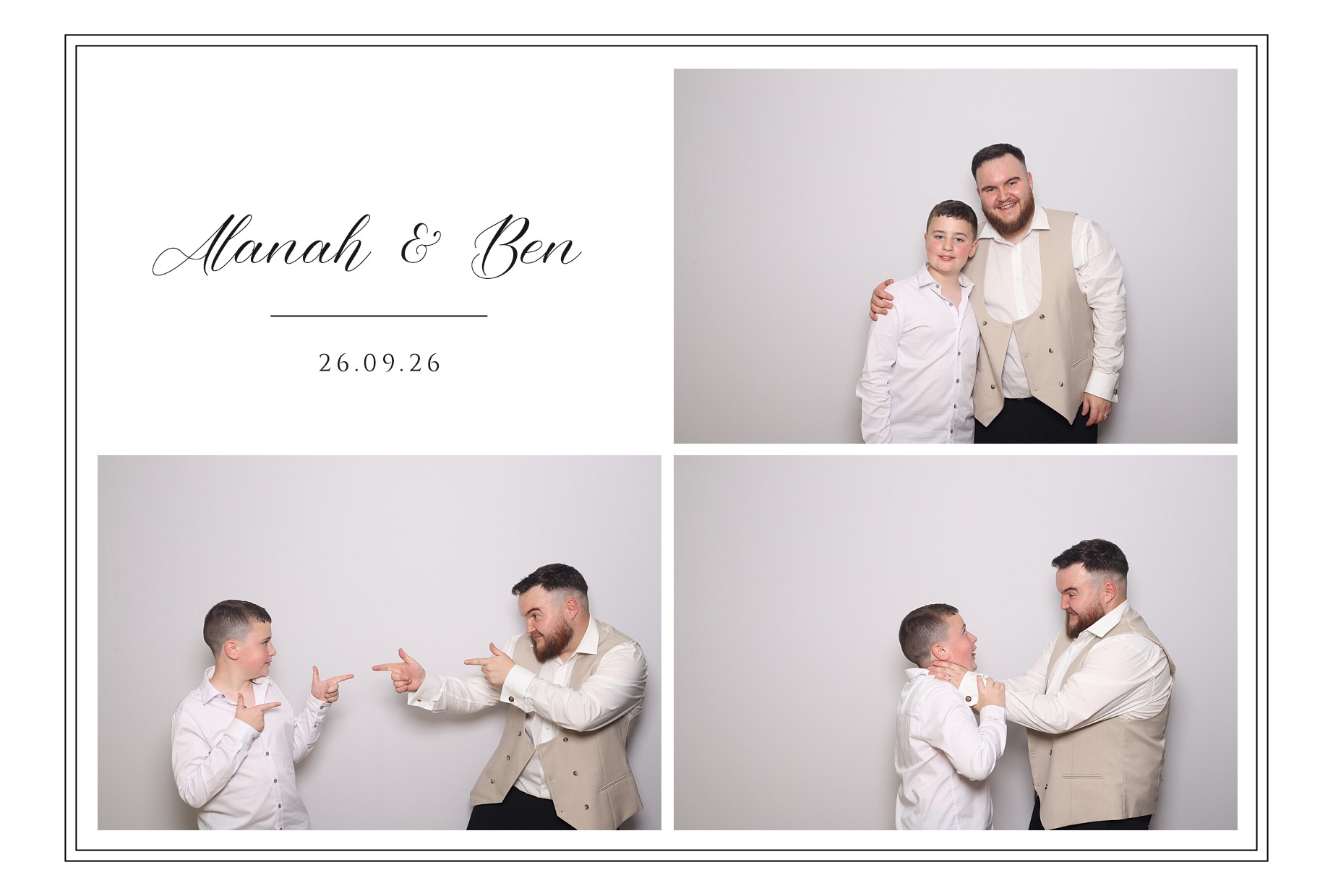 Alanah & Ben | View more photos from the event at gallery.blissbooth.co.uk/u/BlissBooth/Alanah-Ben