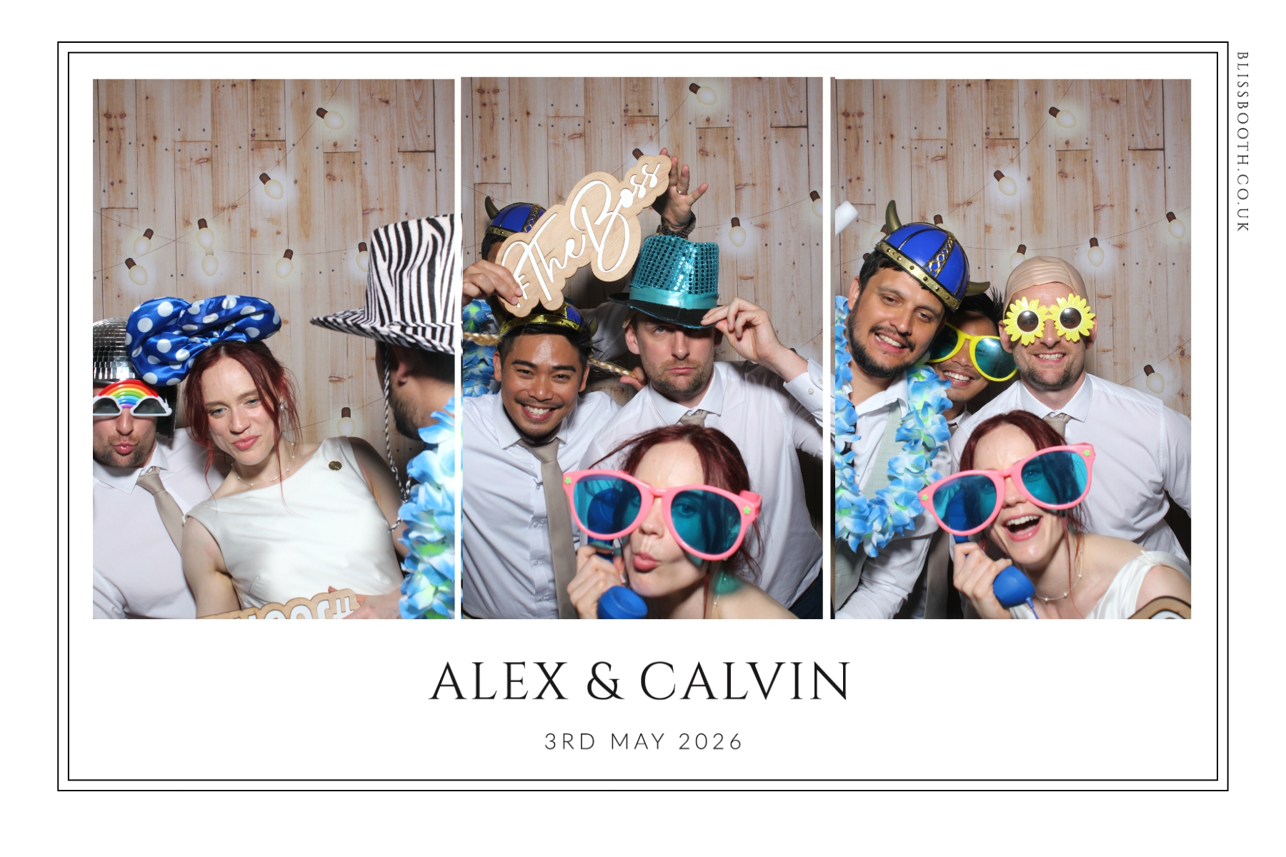 Alex and Calvin | View more photos from the event at gallery.blissbooth.co.uk/u/BlissBooth/Alex-and-Calvin