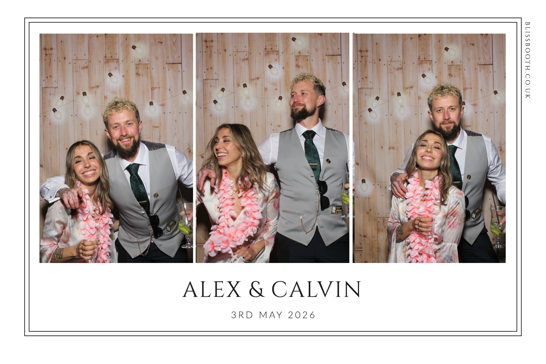 Alex and Calvin | View more photos from the event at gallery.blissbooth.co.uk/u/BlissBooth/Alex-and-Calvin