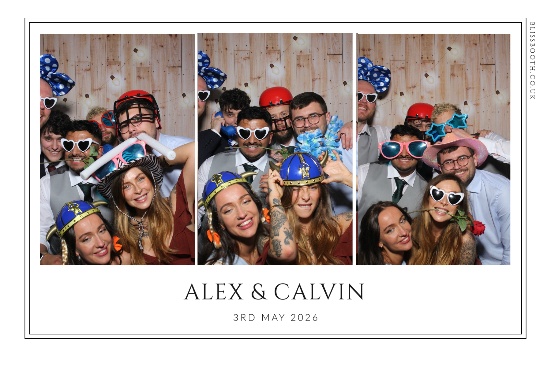 Alex and Calvin | View more photos from the event at gallery.blissbooth.co.uk/u/BlissBooth/Alex-and-Calvin