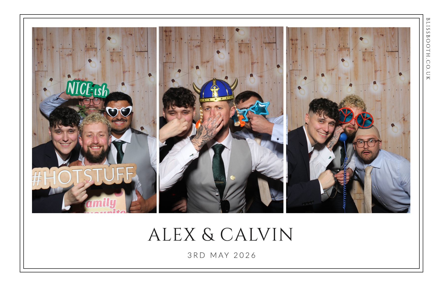 Alex and Calvin | View more photos from the event at gallery.blissbooth.co.uk/u/BlissBooth/Alex-and-Calvin