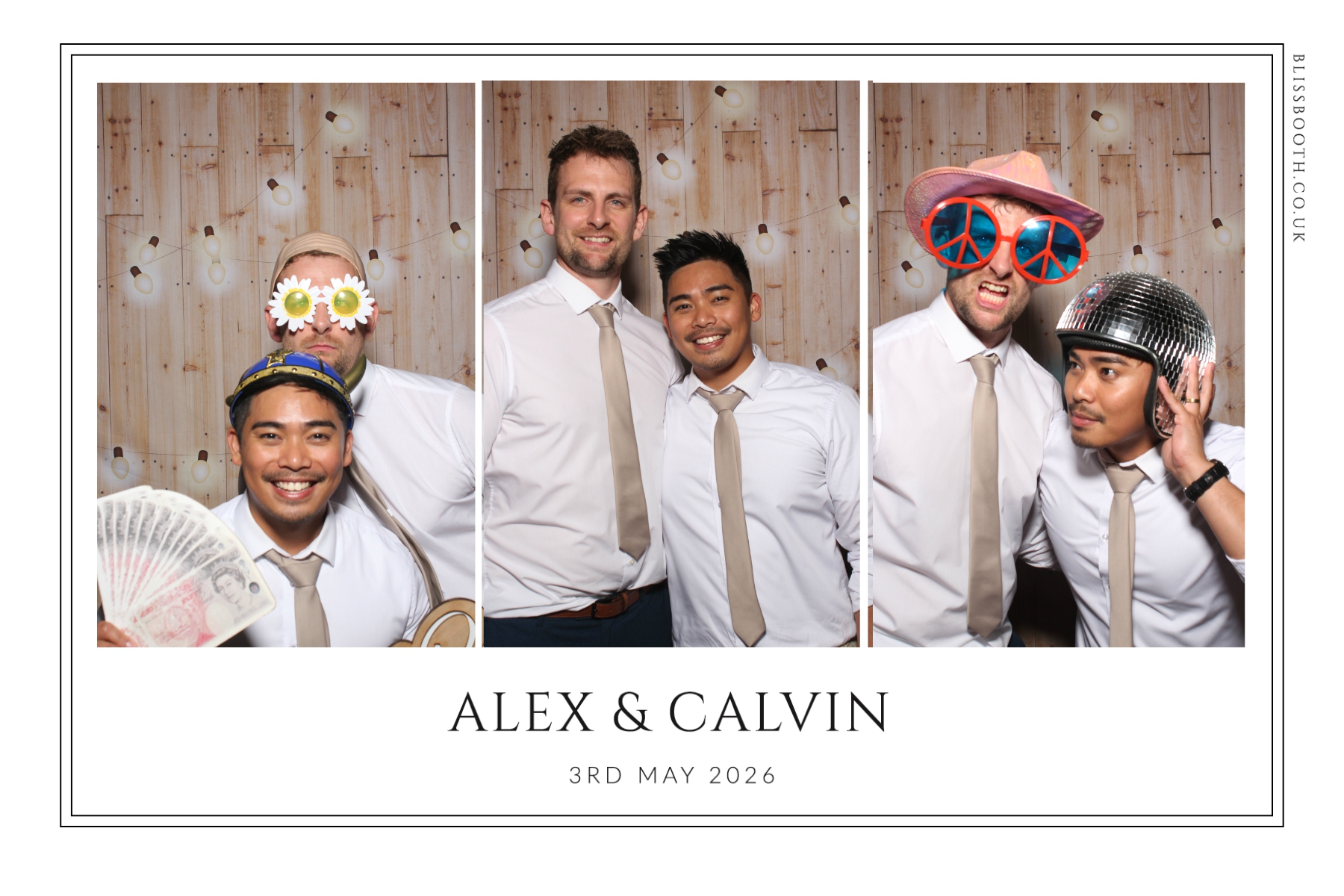 Alex and Calvin | View more photos from the event at gallery.blissbooth.co.uk/u/BlissBooth/Alex-and-Calvin