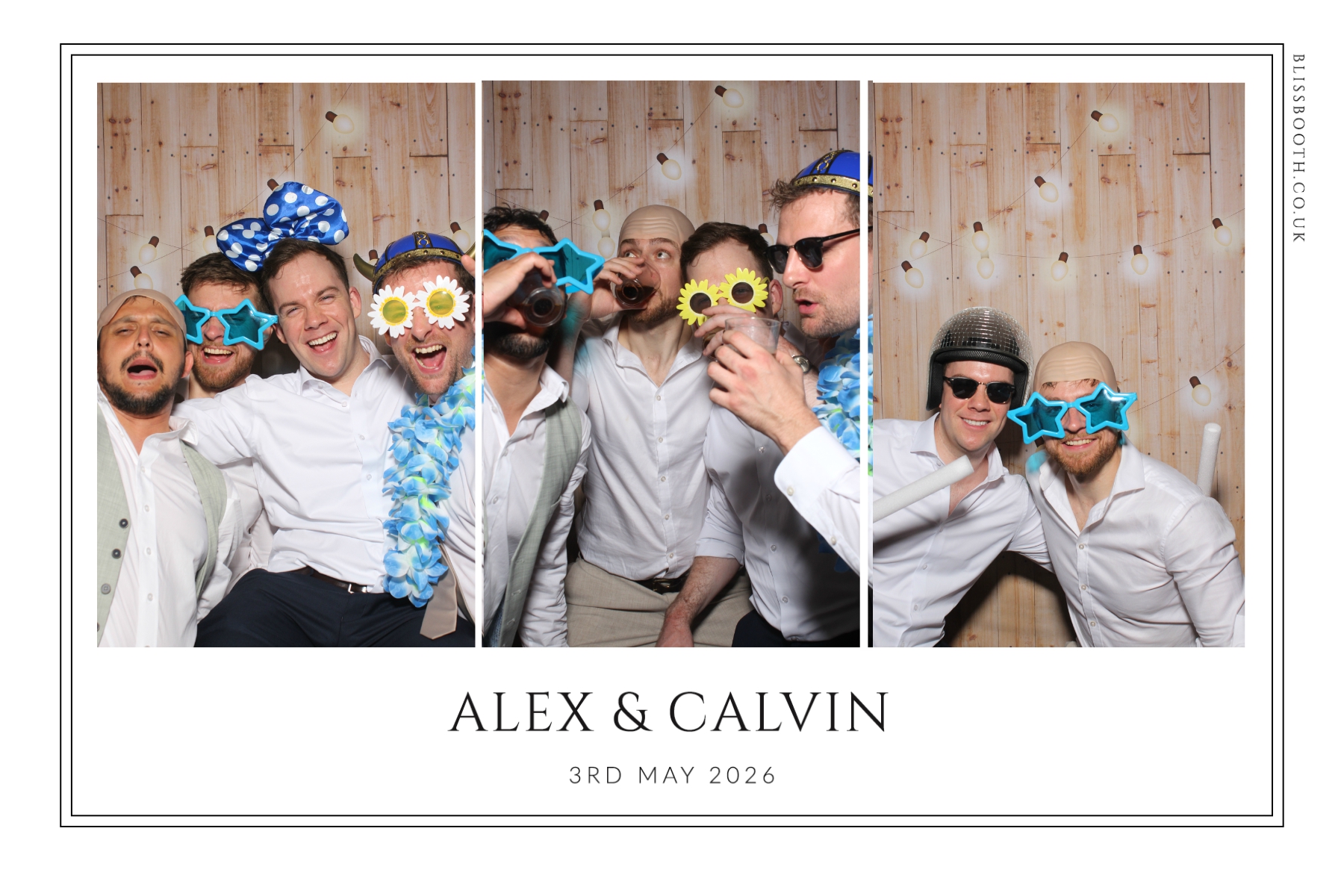 Alex and Calvin | View more photos from the event at gallery.blissbooth.co.uk/u/BlissBooth/Alex-and-Calvin