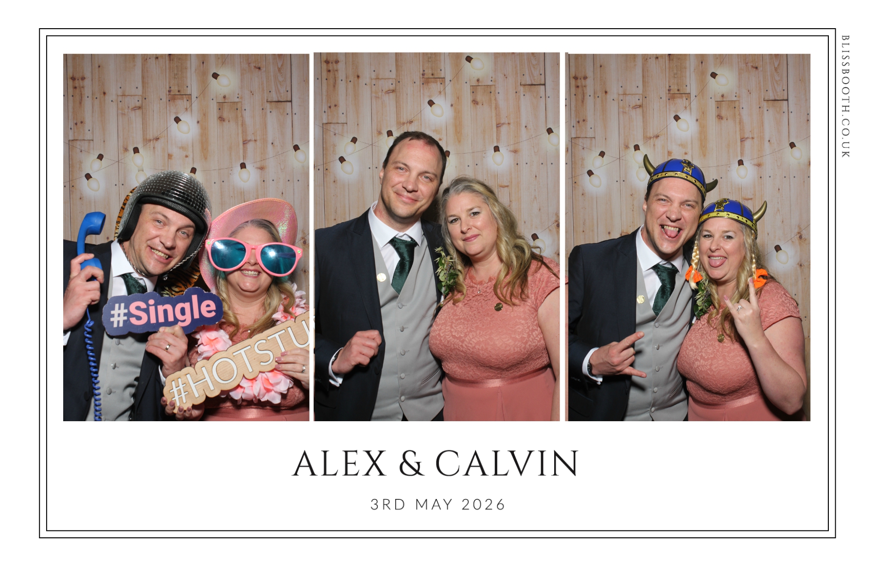 Alex and Calvin | View more photos from the event at gallery.blissbooth.co.uk/u/BlissBooth/Alex-and-Calvin