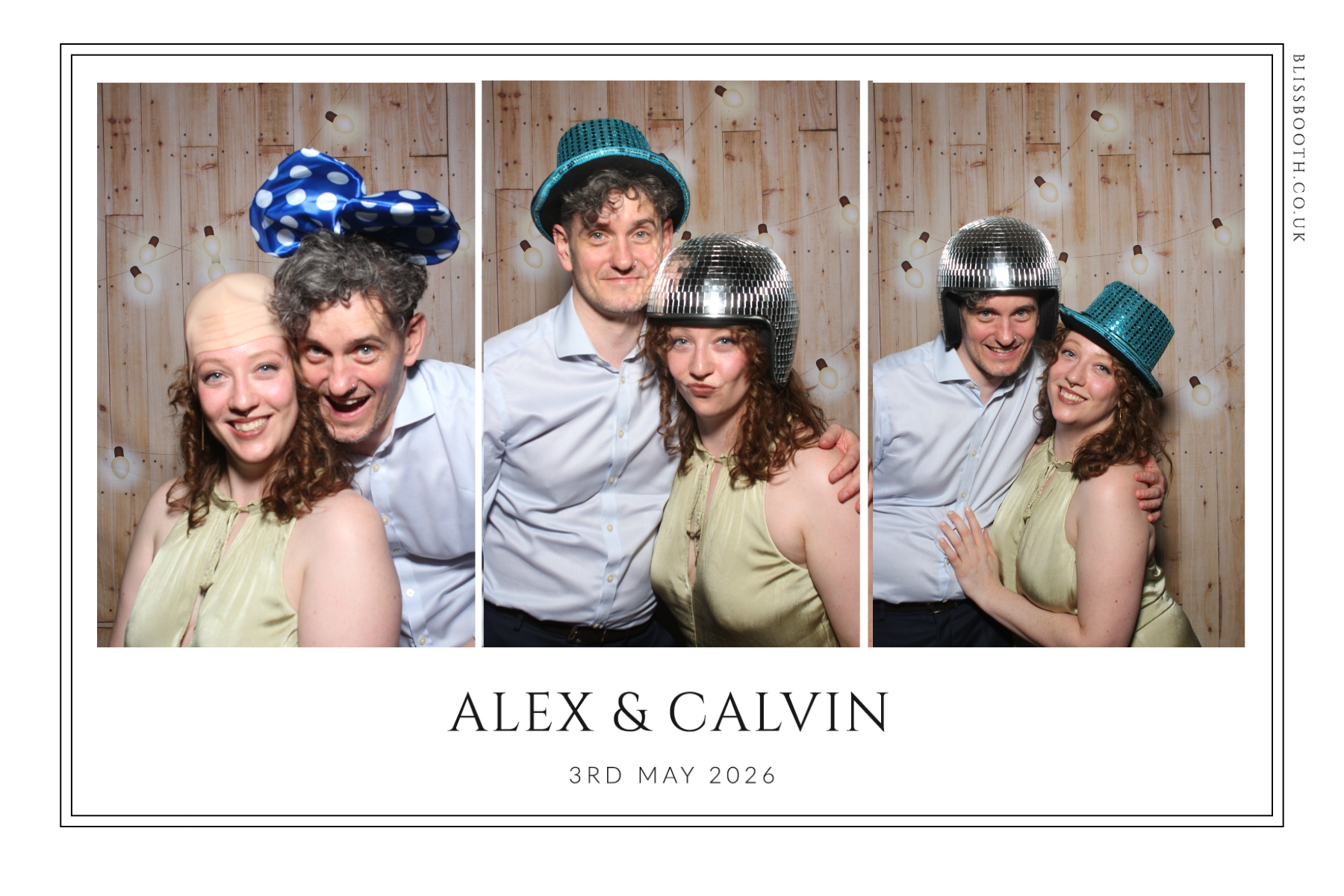 Alex and Calvin | View more photos from the event at gallery.blissbooth.co.uk/u/BlissBooth/Alex-and-Calvin
