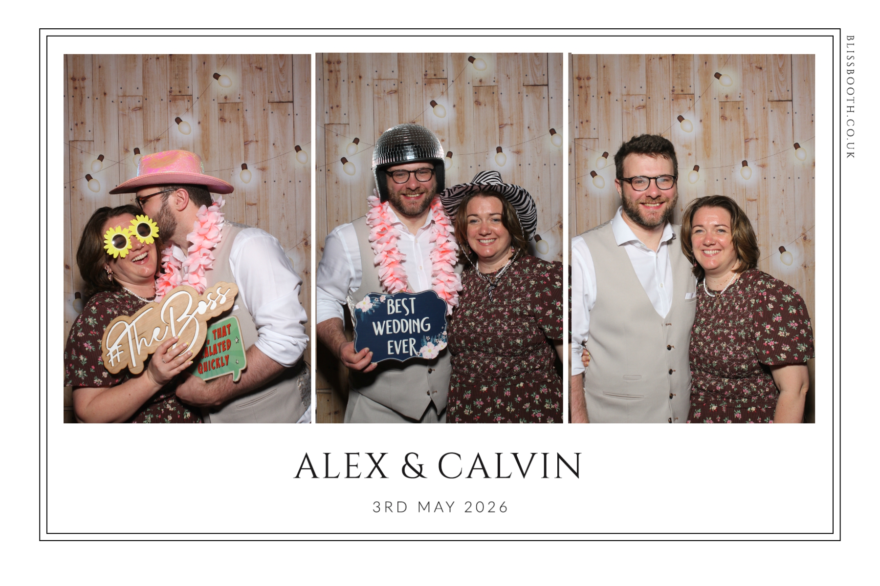 Alex and Calvin | View more photos from the event at gallery.blissbooth.co.uk/u/BlissBooth/Alex-and-Calvin