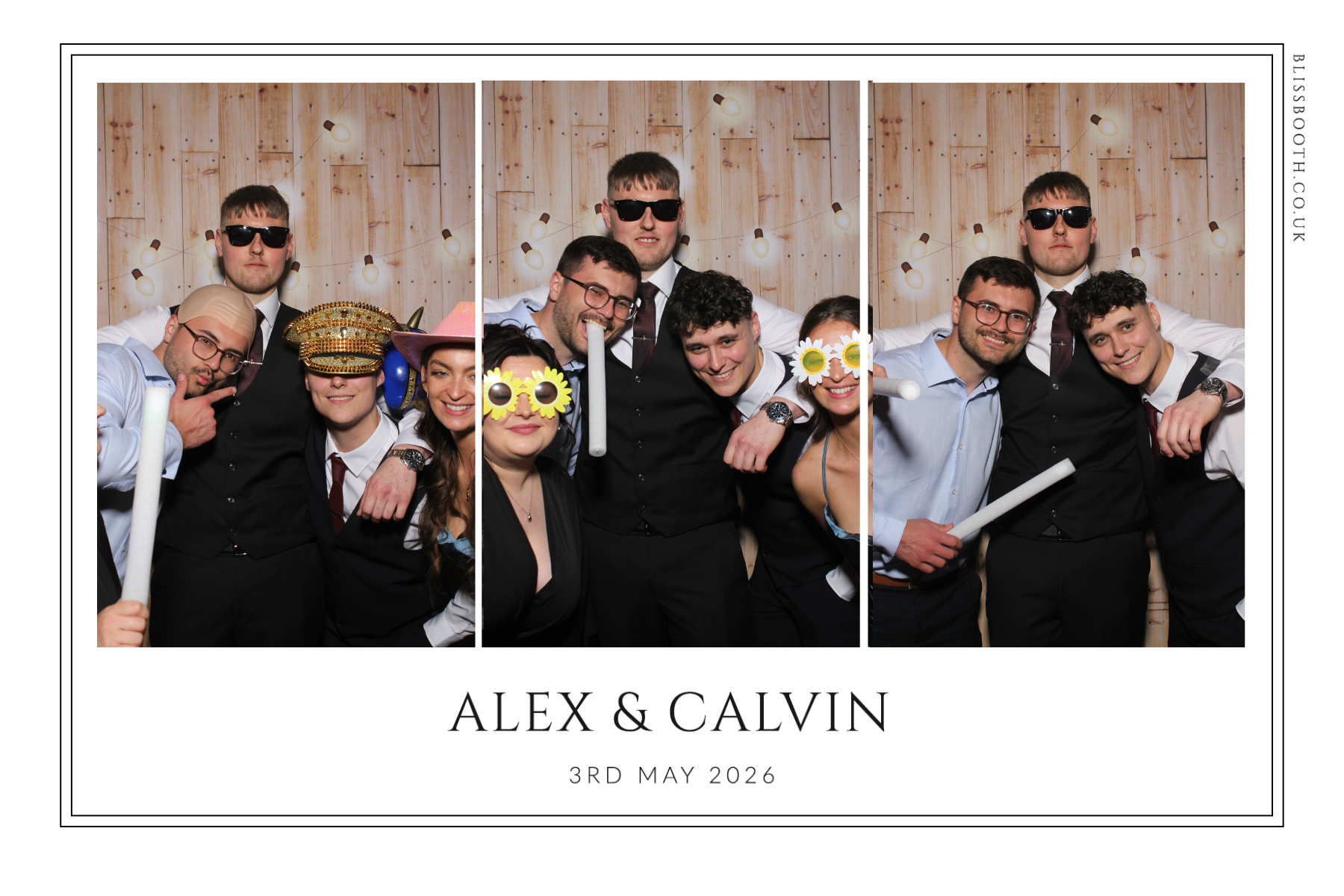 Alex and Calvin | View more photos from the event at gallery.blissbooth.co.uk/u/BlissBooth/Alex-and-Calvin