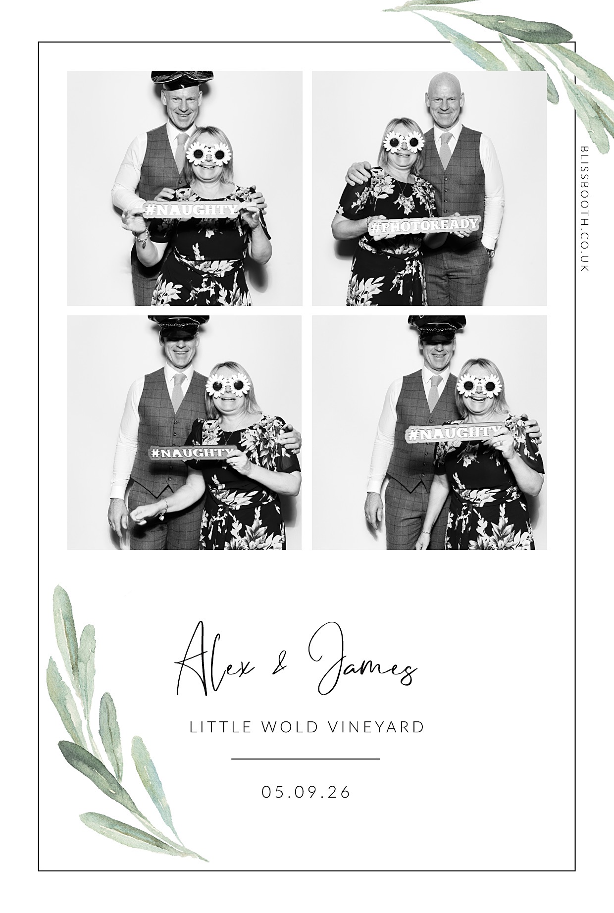 Alex and James | View more photos from the event at gallery.blissbooth.co.uk/u/BlissBooth/Alex-and-James