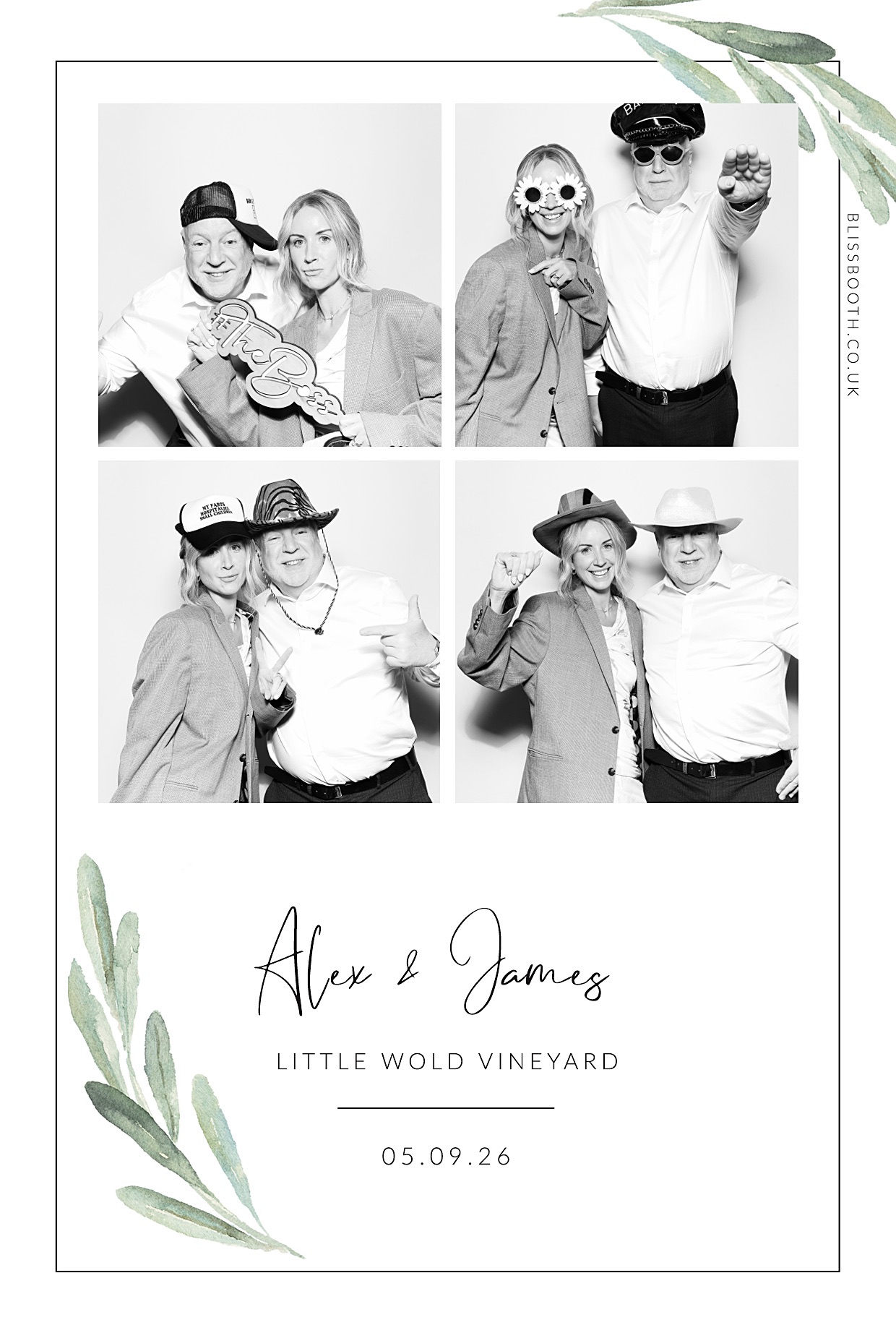 Alex and James | View more photos from the event at gallery.blissbooth.co.uk/u/BlissBooth/Alex-and-James