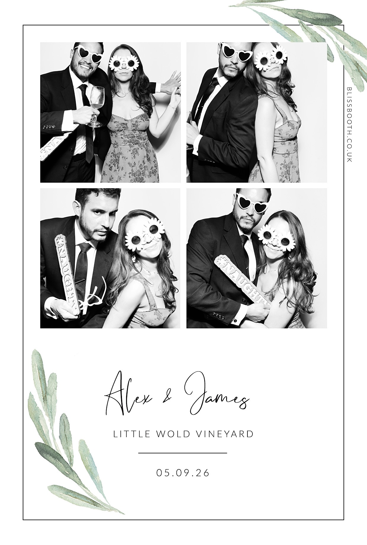 Alex and James | View more photos from the event at gallery.blissbooth.co.uk/u/BlissBooth/Alex-and-James