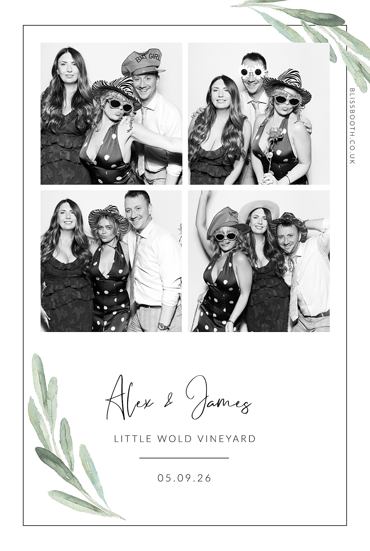 Alex and James | View more photos from the event at gallery.blissbooth.co.uk/u/BlissBooth/Alex-and-James