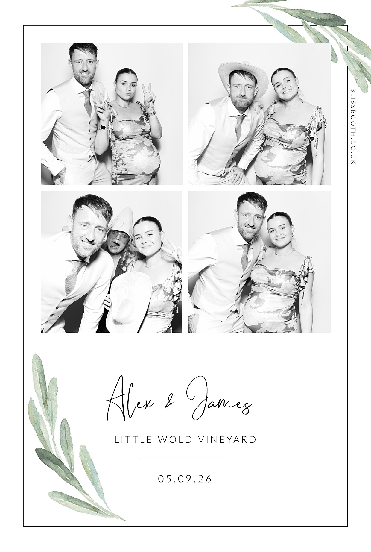 Alex and James | View more photos from the event at gallery.blissbooth.co.uk/u/BlissBooth/Alex-and-James
