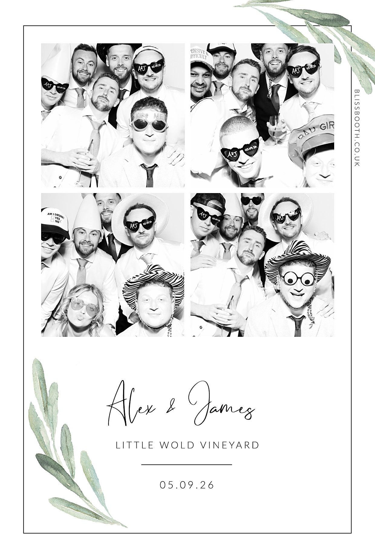 Alex and James | View more photos from the event at gallery.blissbooth.co.uk/u/BlissBooth/Alex-and-James