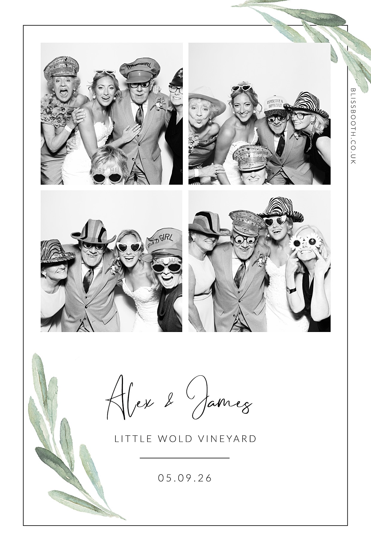 Alex and James | View more photos from the event at gallery.blissbooth.co.uk/u/BlissBooth/Alex-and-James