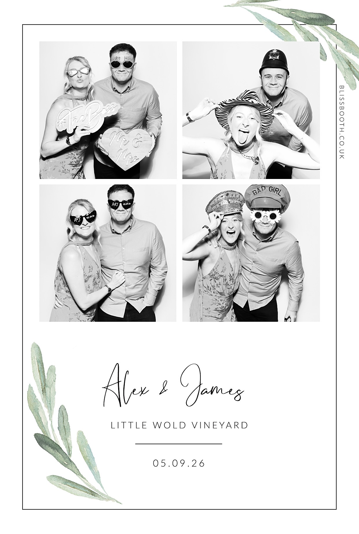 Alex and James | View more photos from the event at gallery.blissbooth.co.uk/u/BlissBooth/Alex-and-James
