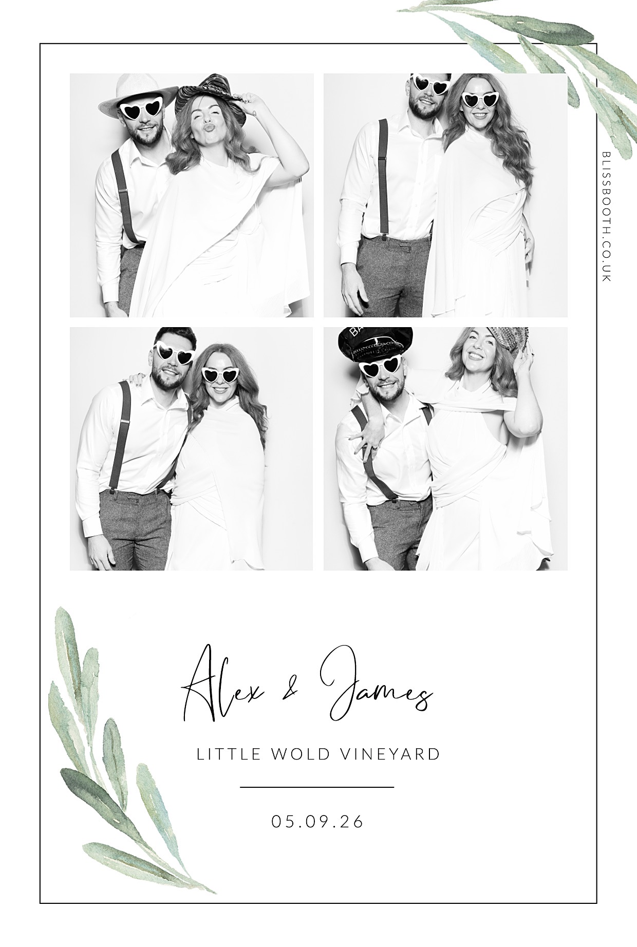 Alex and James | View more photos from the event at gallery.blissbooth.co.uk/u/BlissBooth/Alex-and-James