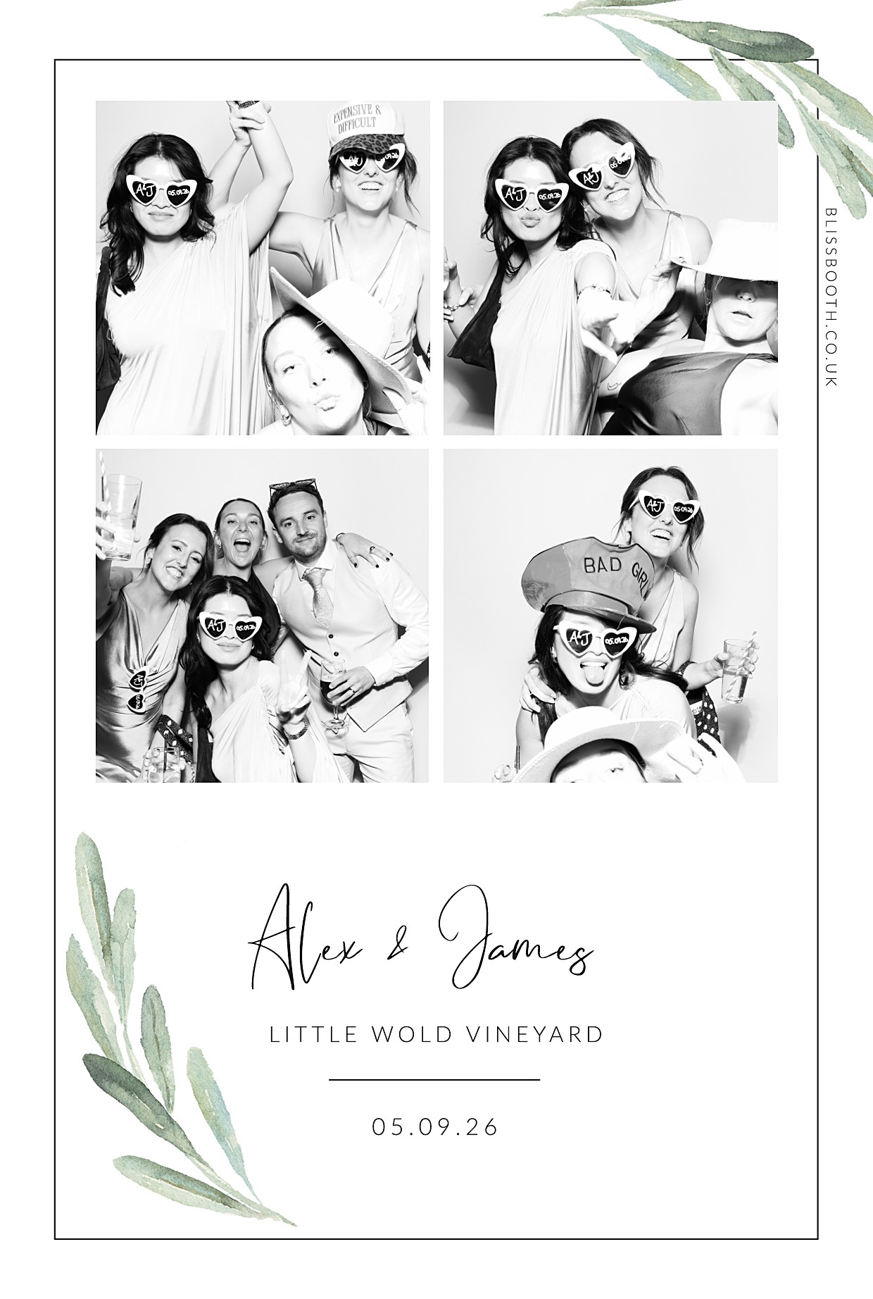 Alex and James | View more photos from the event at gallery.blissbooth.co.uk/u/BlissBooth/Alex-and-James