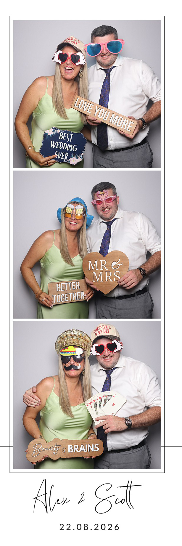 Alex and Scott | View more photos from the event at gallery.blissbooth.co.uk/u/BlissBooth/Alex-and-Scott