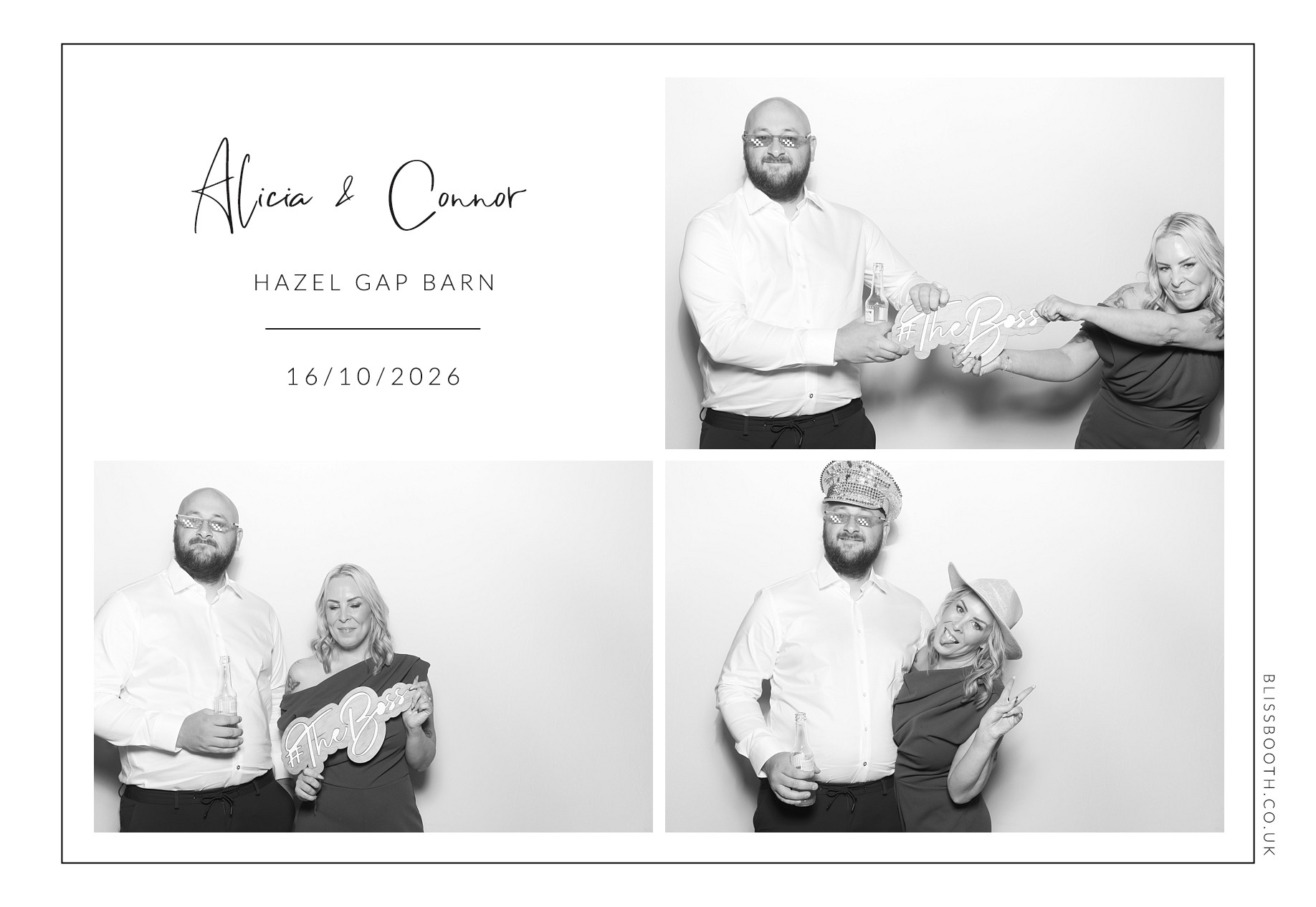 Alicia and  Connor | View more photos from the event at gallery.blissbooth.co.uk/u/BlissBooth/Alicia-and-Connor