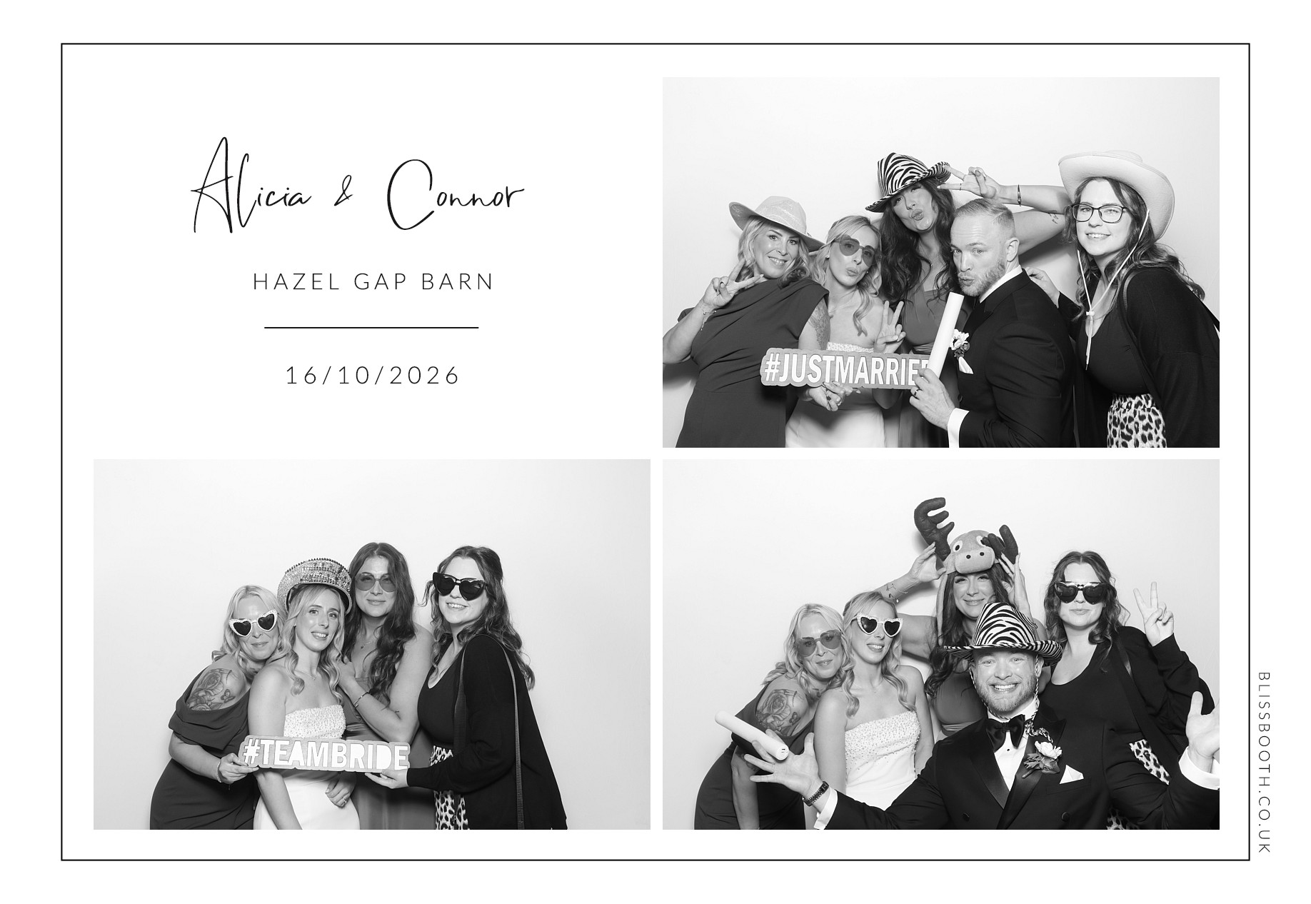 Alicia and  Connor | View more photos from the event at gallery.blissbooth.co.uk/u/BlissBooth/Alicia-and-Connor