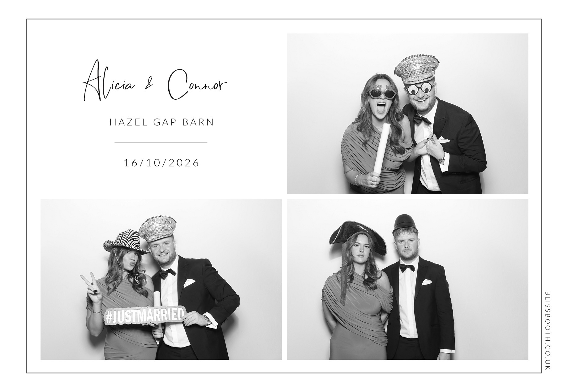 Alicia and  Connor | View more photos from the event at gallery.blissbooth.co.uk/u/BlissBooth/Alicia-and-Connor